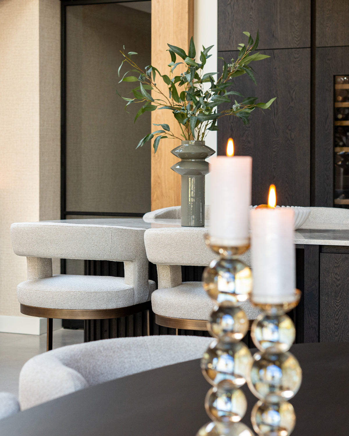 Bar stool Ellis biscotti by Richmond Interiors