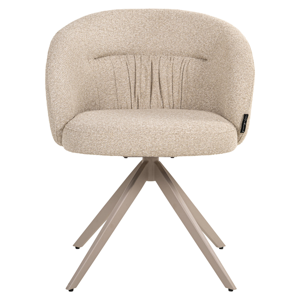 Dining chair Olivia biscotti swivel by Richmond Interiors