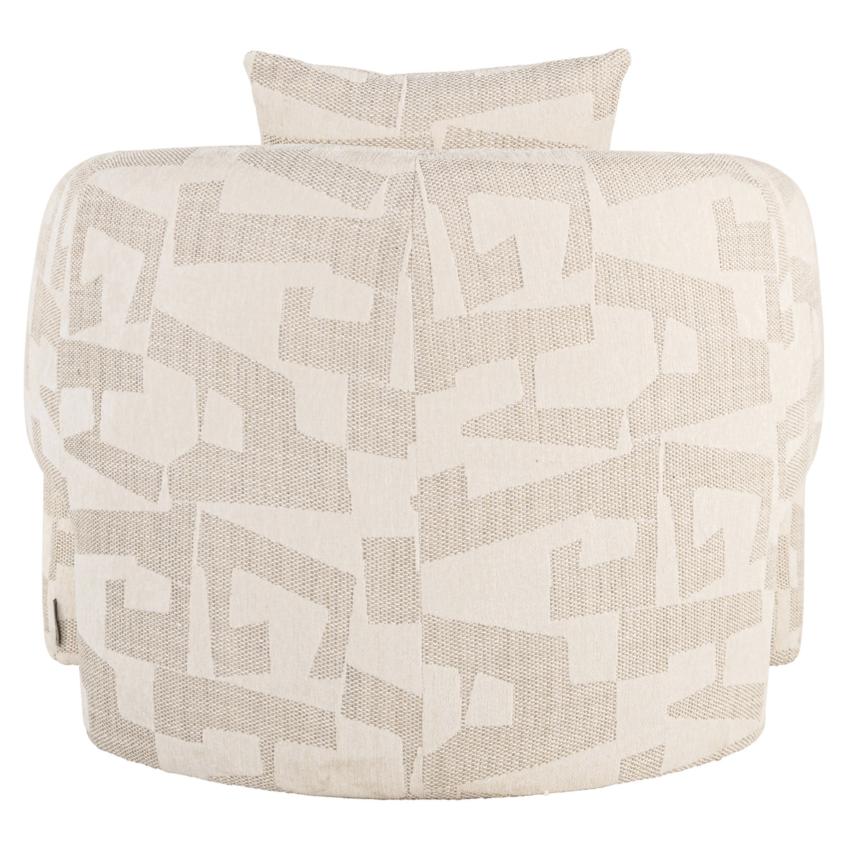 Lounge chair Tuscany beige graffic by Richmond Interiors
