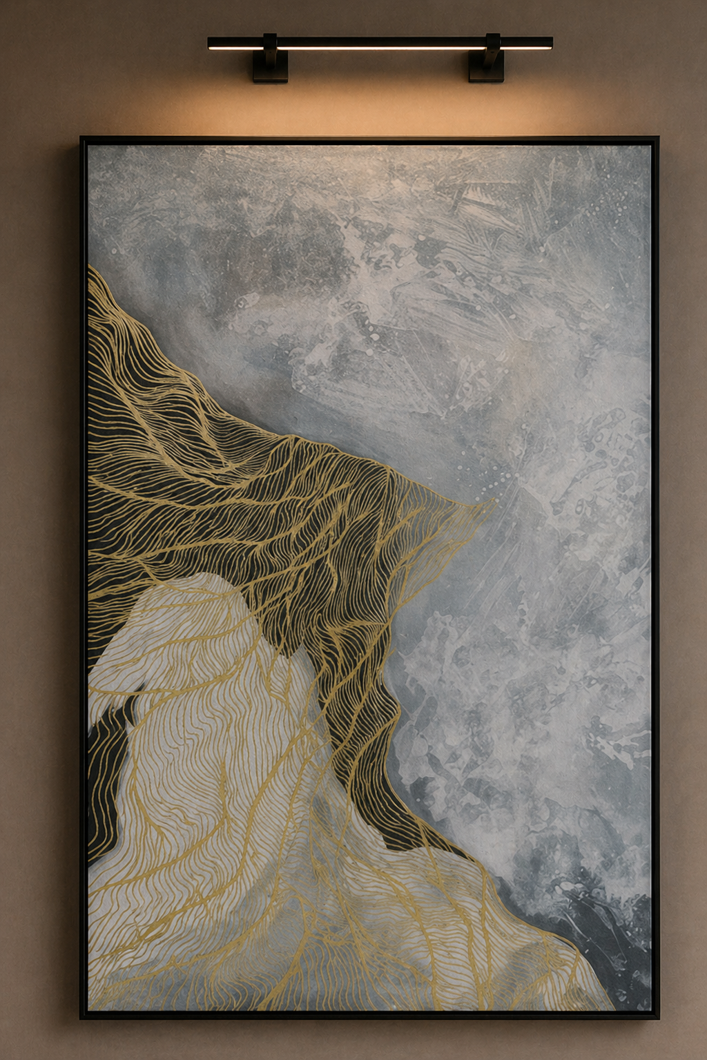 Sandstorm Wall Art Oil Painting by Tommy Franks