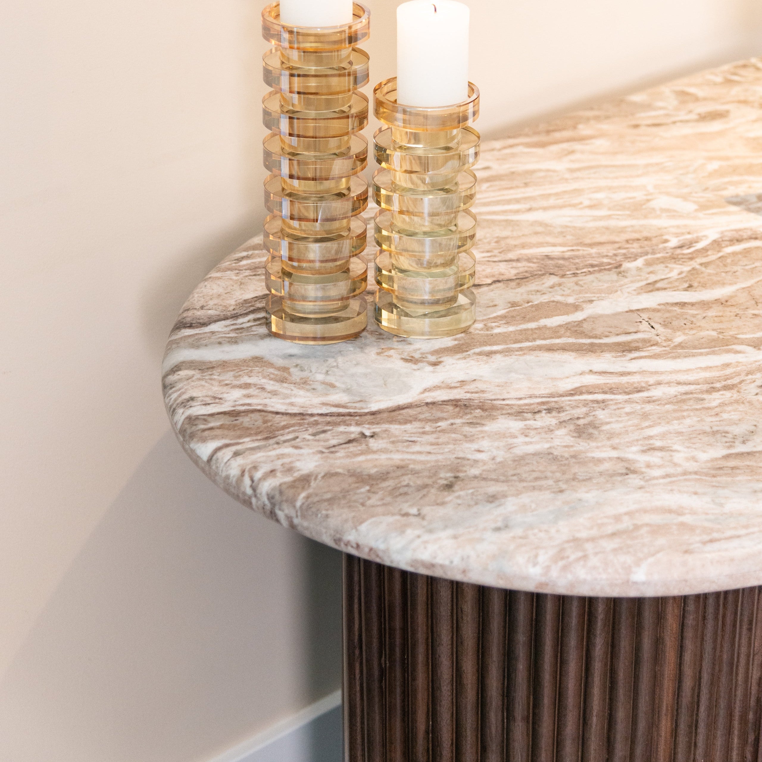 Desk Rashford Blush beige by Richmond Interiors