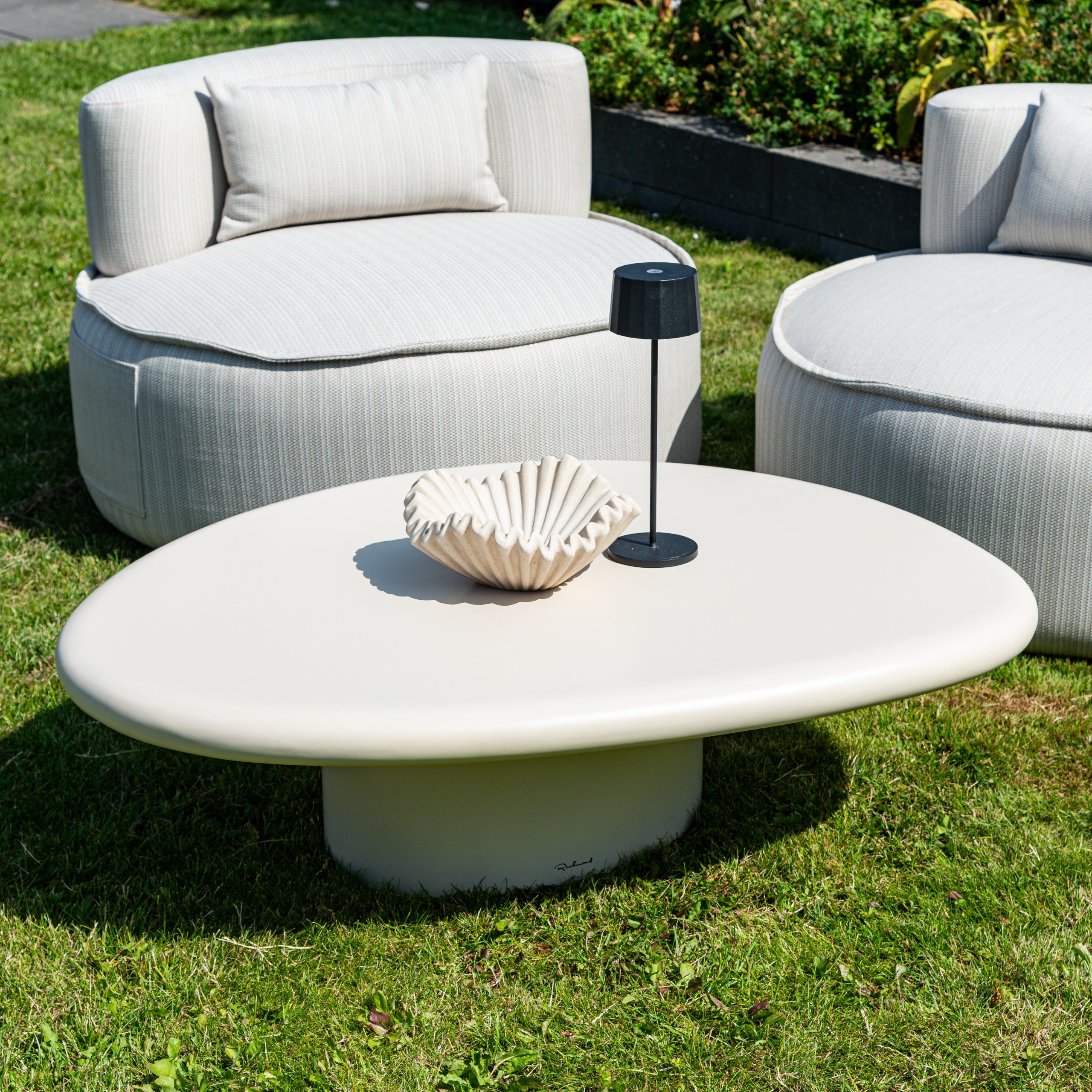 Urban Bloom Sandstone Outdoor Coffee Table by Richmond Interiors