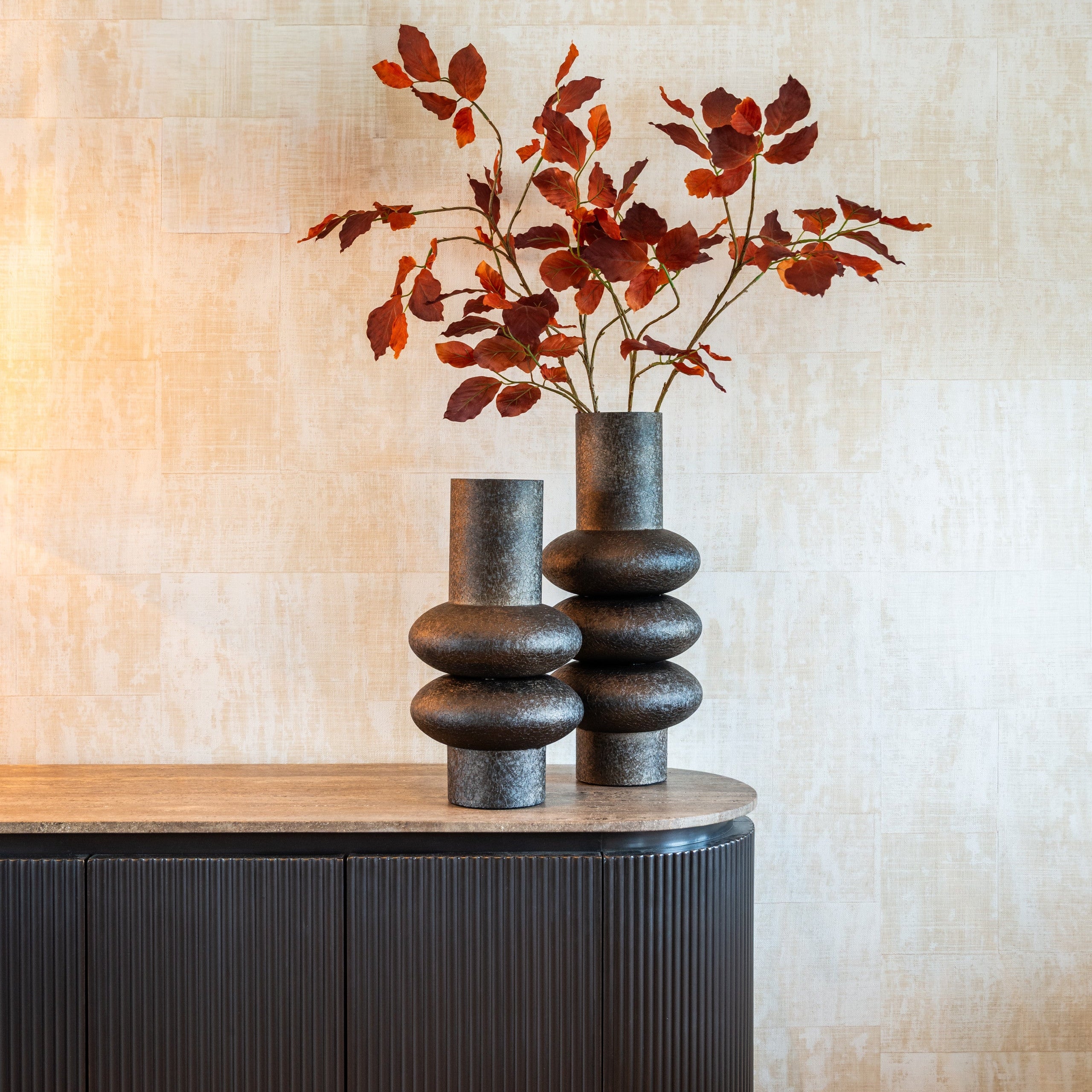 Vase Madlen gold by Richmond Interiors