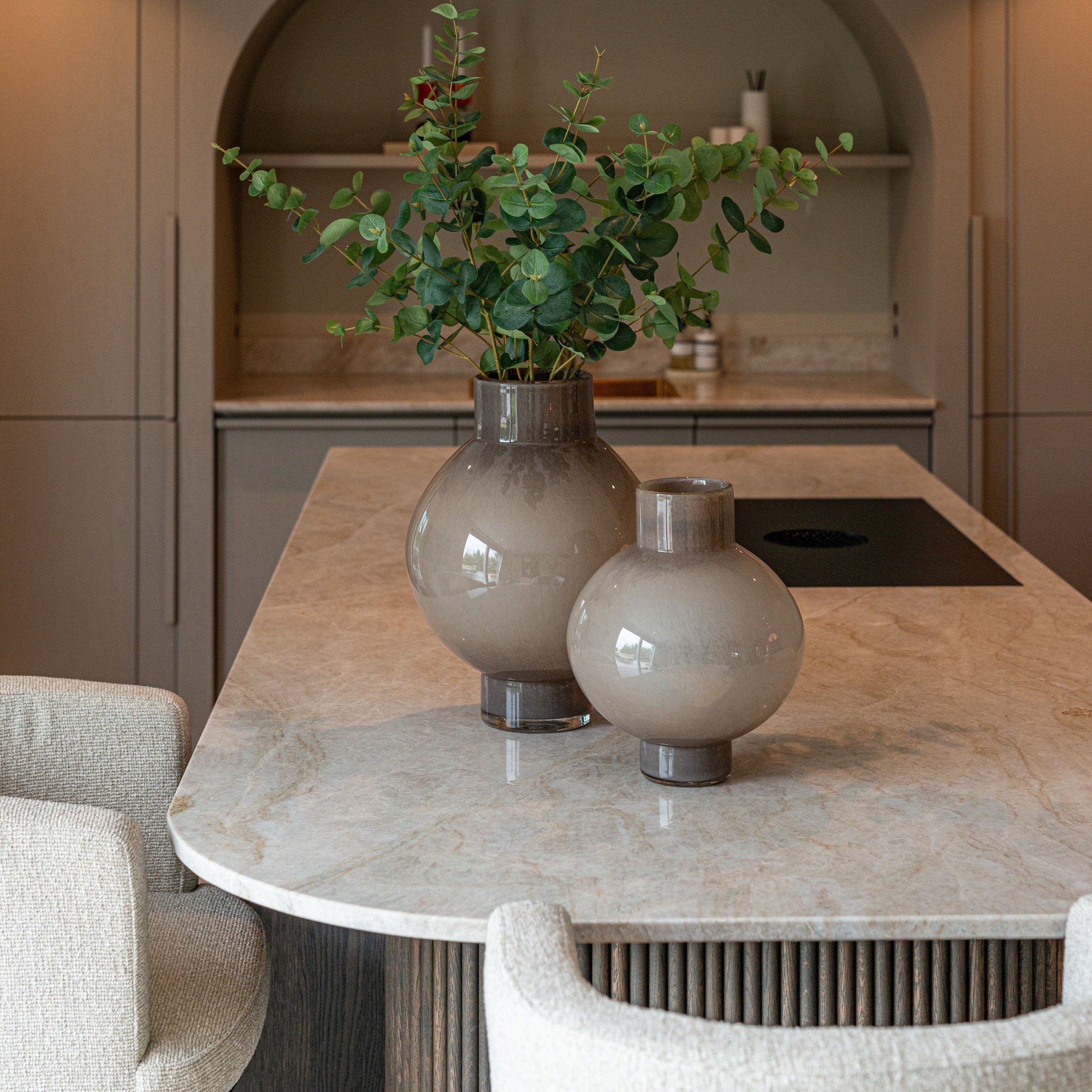 Vase Celina brown small by Richmond Interiors