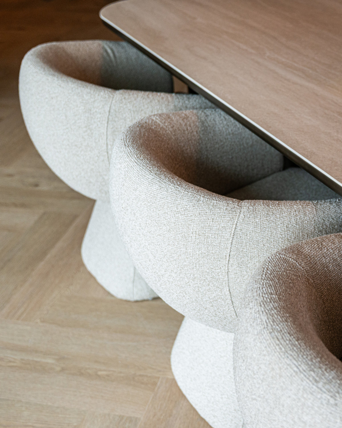 Dining chair Quiriro biscotti swivel by Richmond Interiors