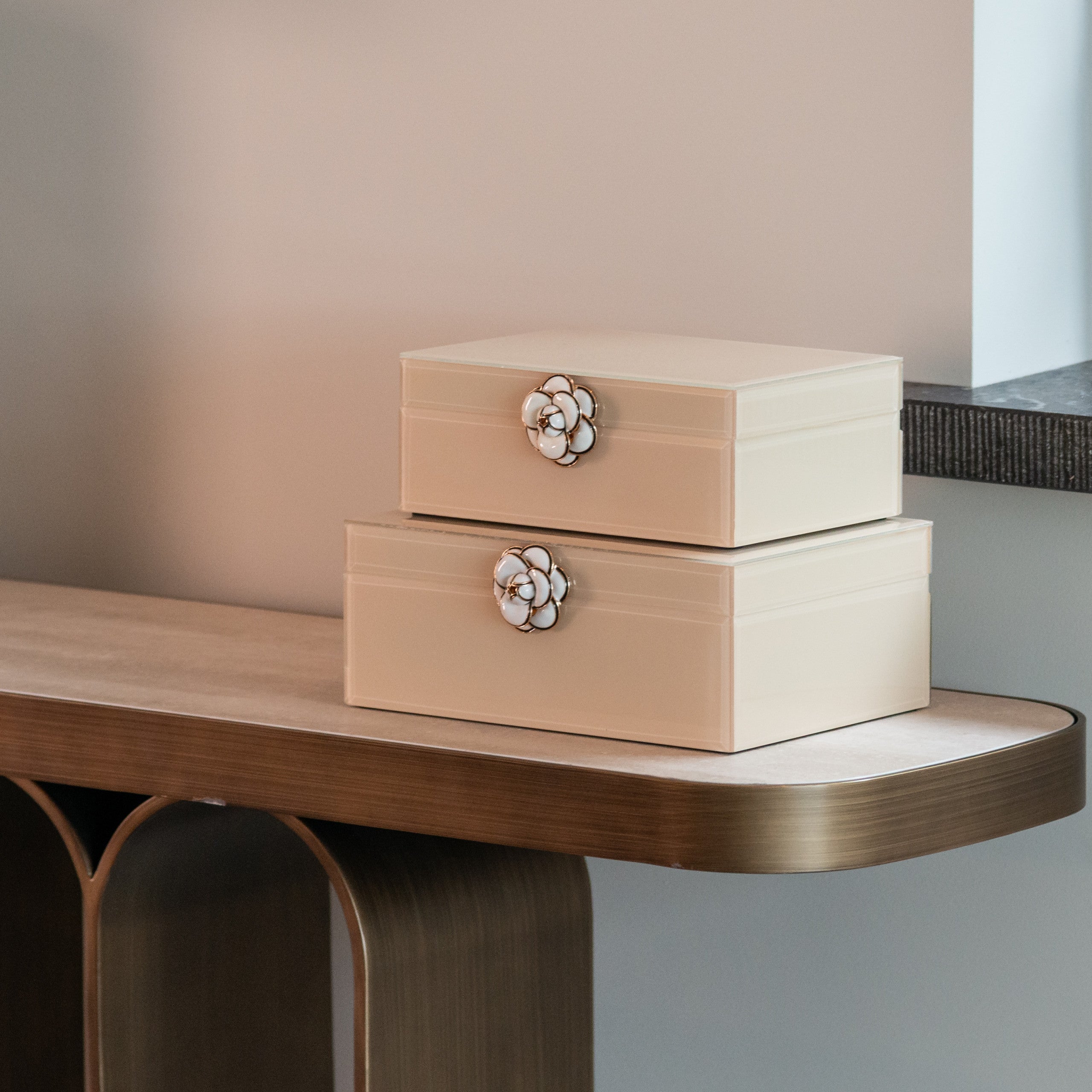 Storage box Abbey ivory large by Richmond Interiors