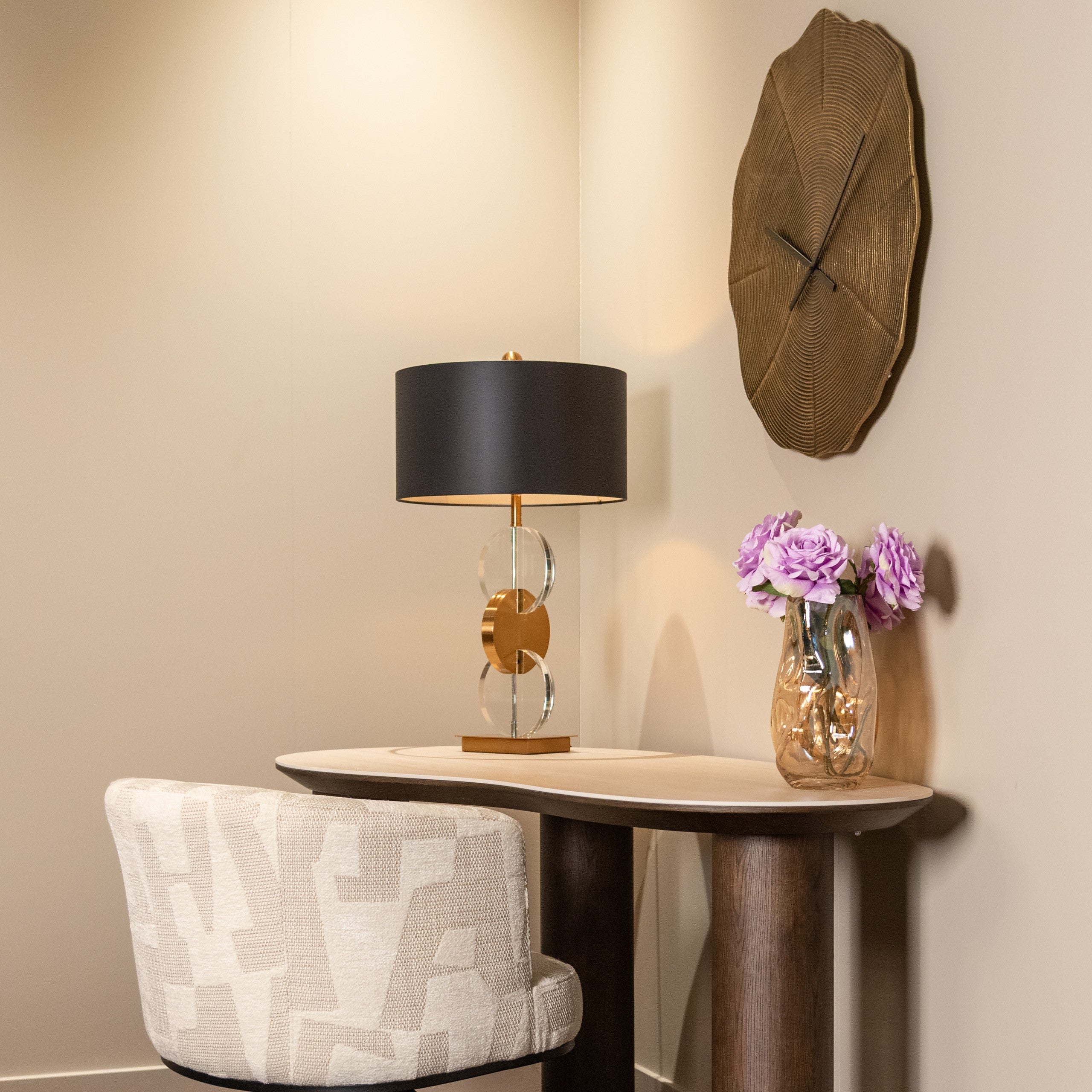 Clock Alien gold by Richmond Interiors