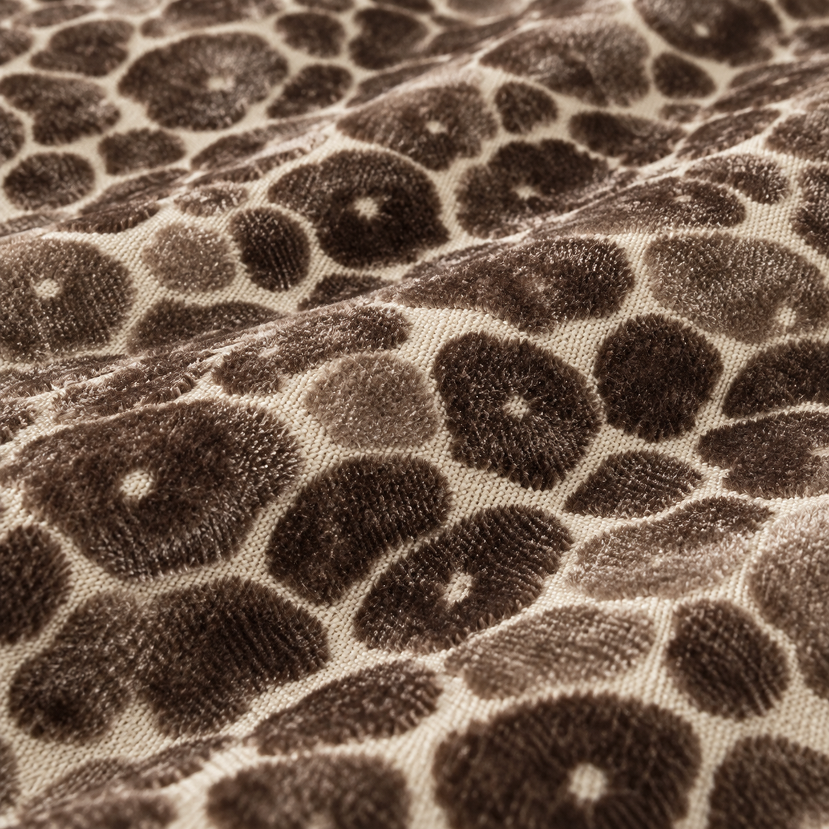 Spoton Velvet Cushion - Chocolate Malini