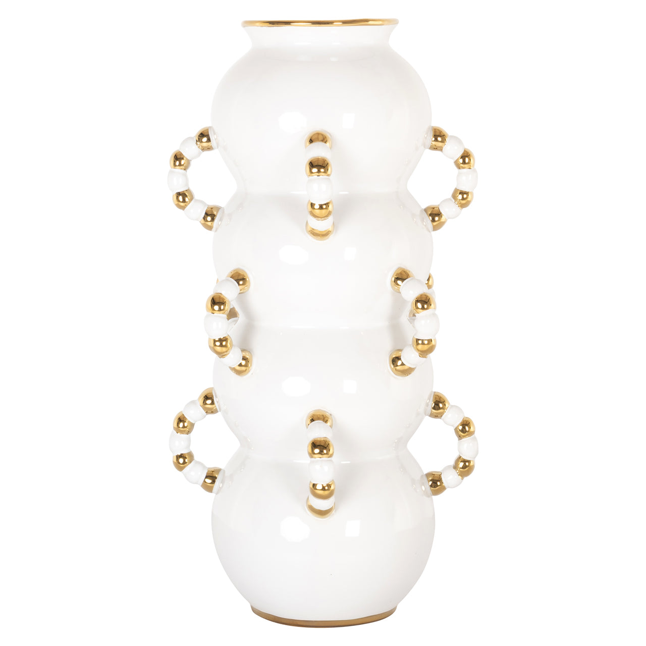 Vase Pippy white large by Richmond Interiors