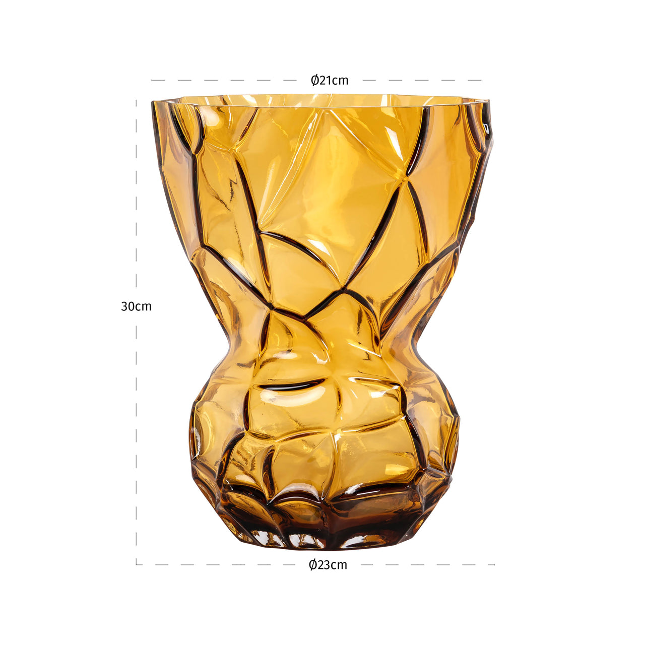 Vase Mason amber large by Richmond Interiors