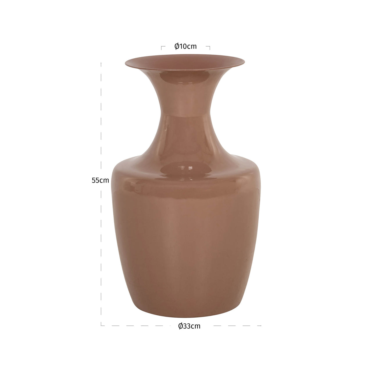 Vase Daimy brown by Richmond Interiors