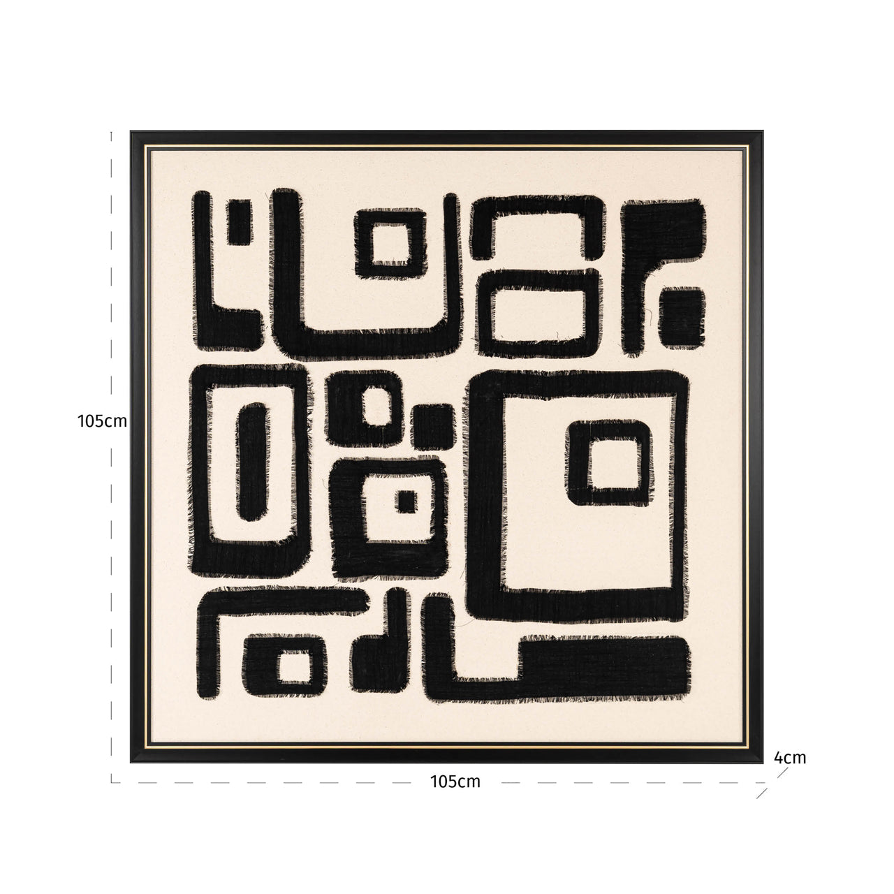 Shanita Black & White Wall art by Richmond Interiors
