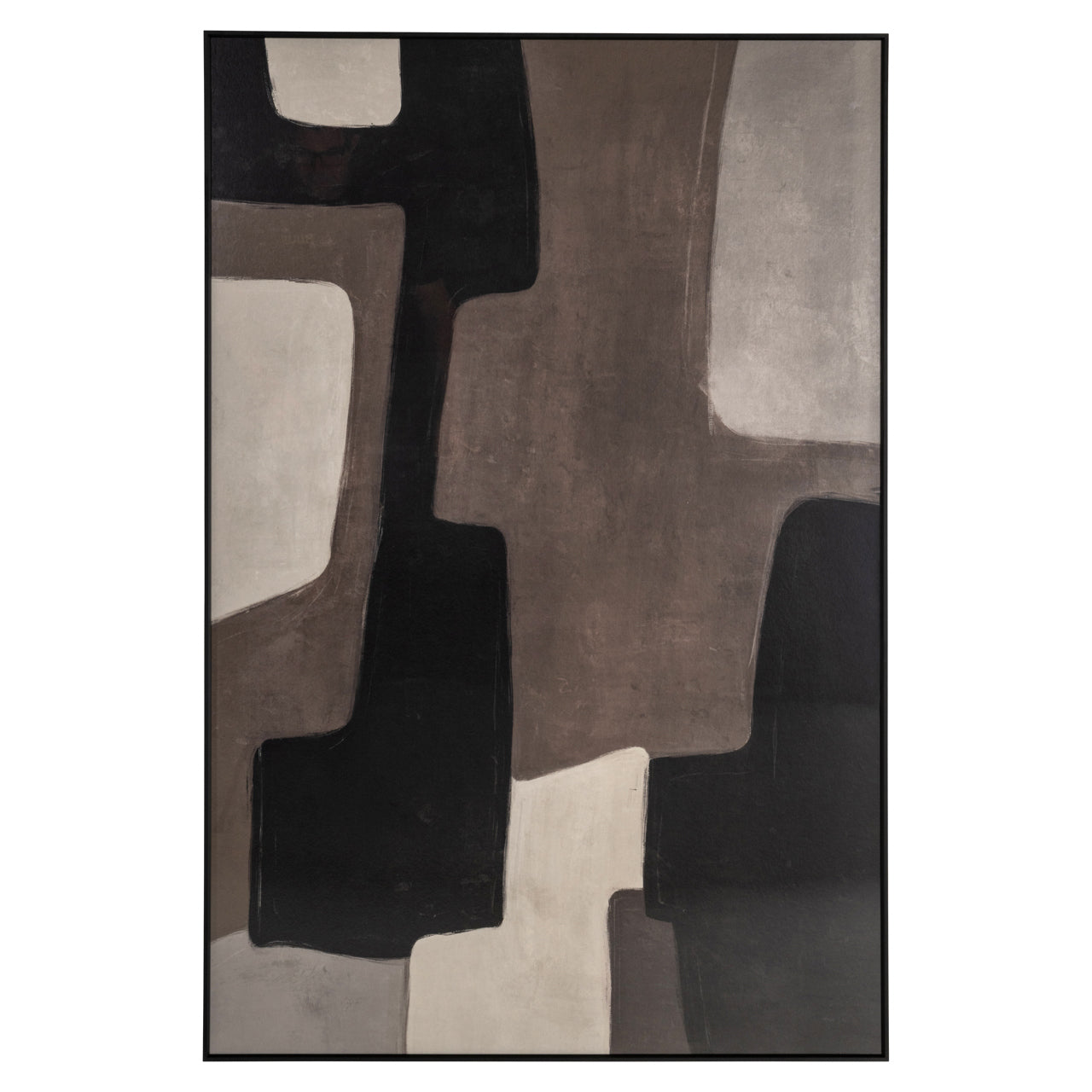 Mirage Brown Wall Art - Left by Richmond Interiors