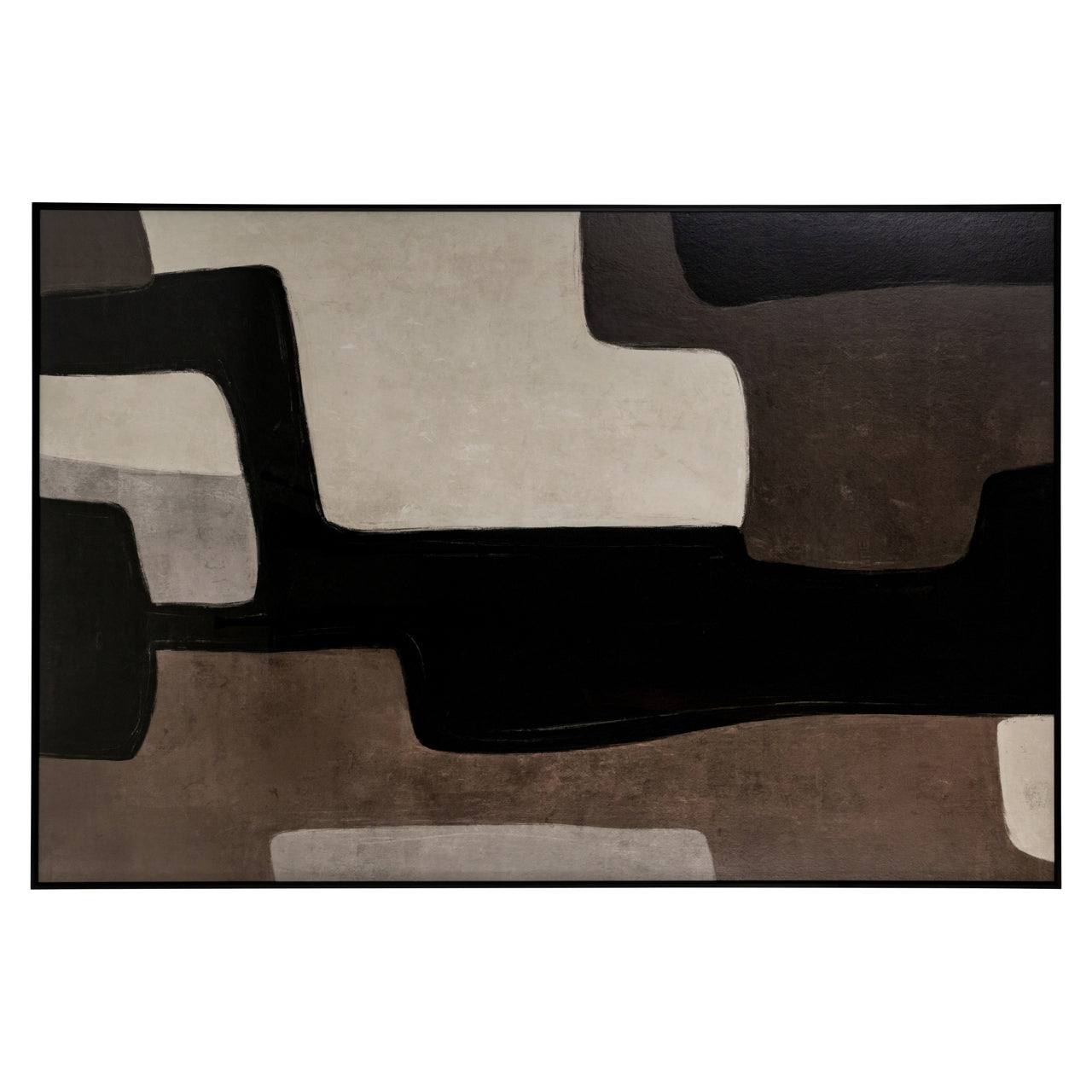 Mirage Brown Wall Art - Right by Richmond Interiors