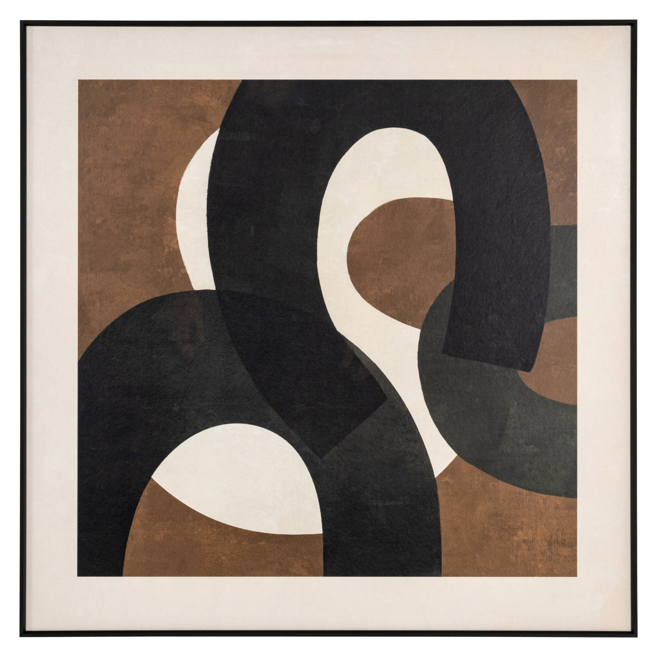 Euphoria Brown Wall Art - Left by Richmond Interiors