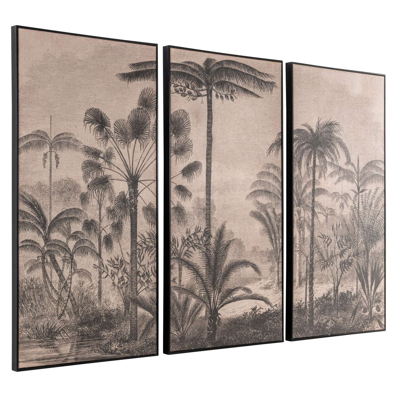 Rhapsody Brown Wall Art (Set of 3) by Richmond Interiors