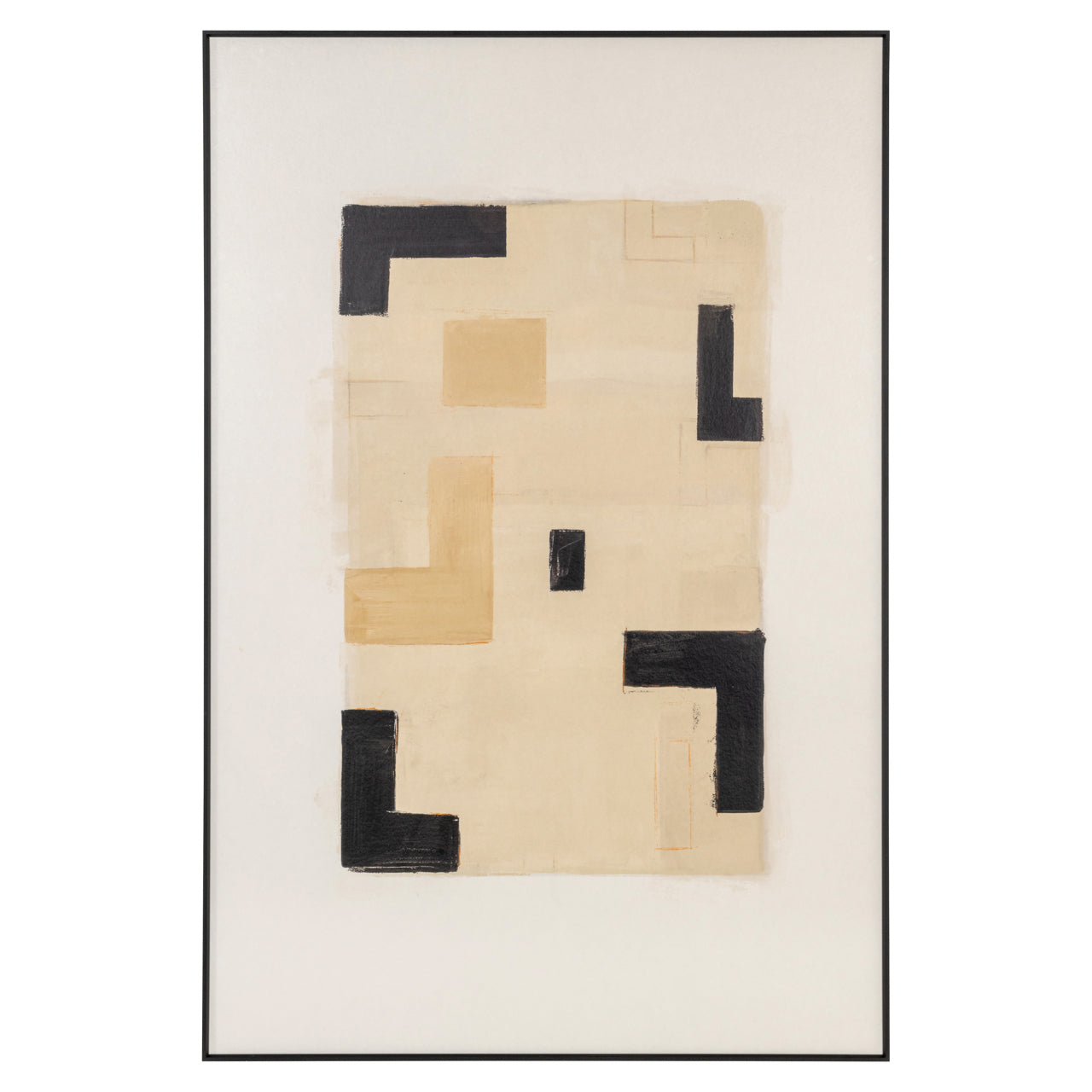 Vortex Beige Wall Art - Left by Richmond Interiors