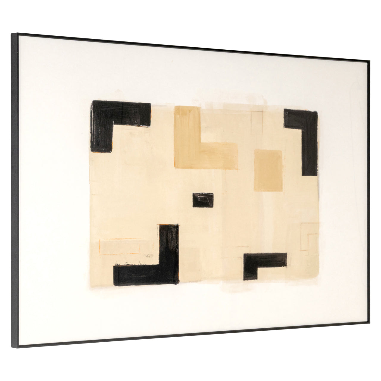 Vortex Beige Wall Art - Left by Richmond Interiors