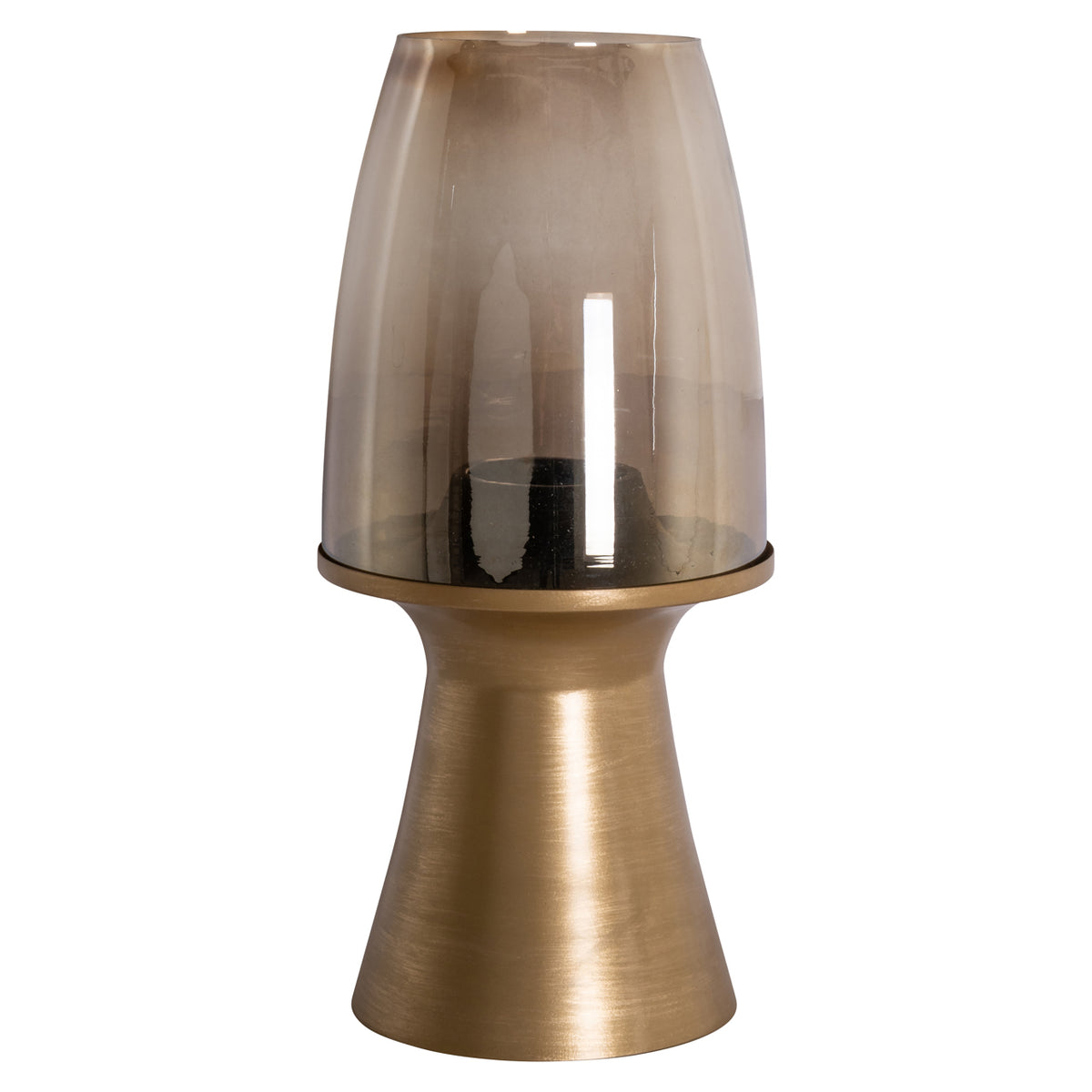 Hurricane light Danea brushed gold large by Richmond Interiors
