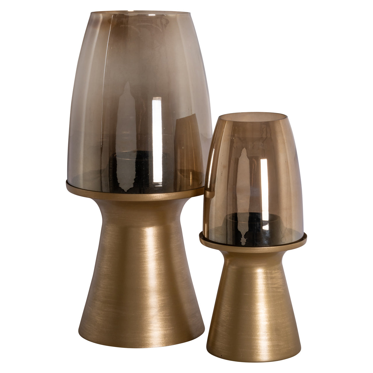 Hurricane light Danea brushed gold large by Richmond Interiors