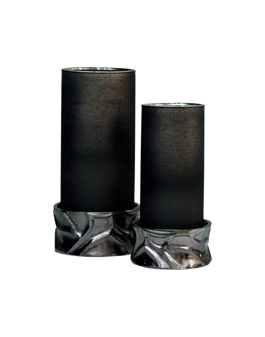 Candace Smoke Hurricane Light - Large by Richmond Interiors