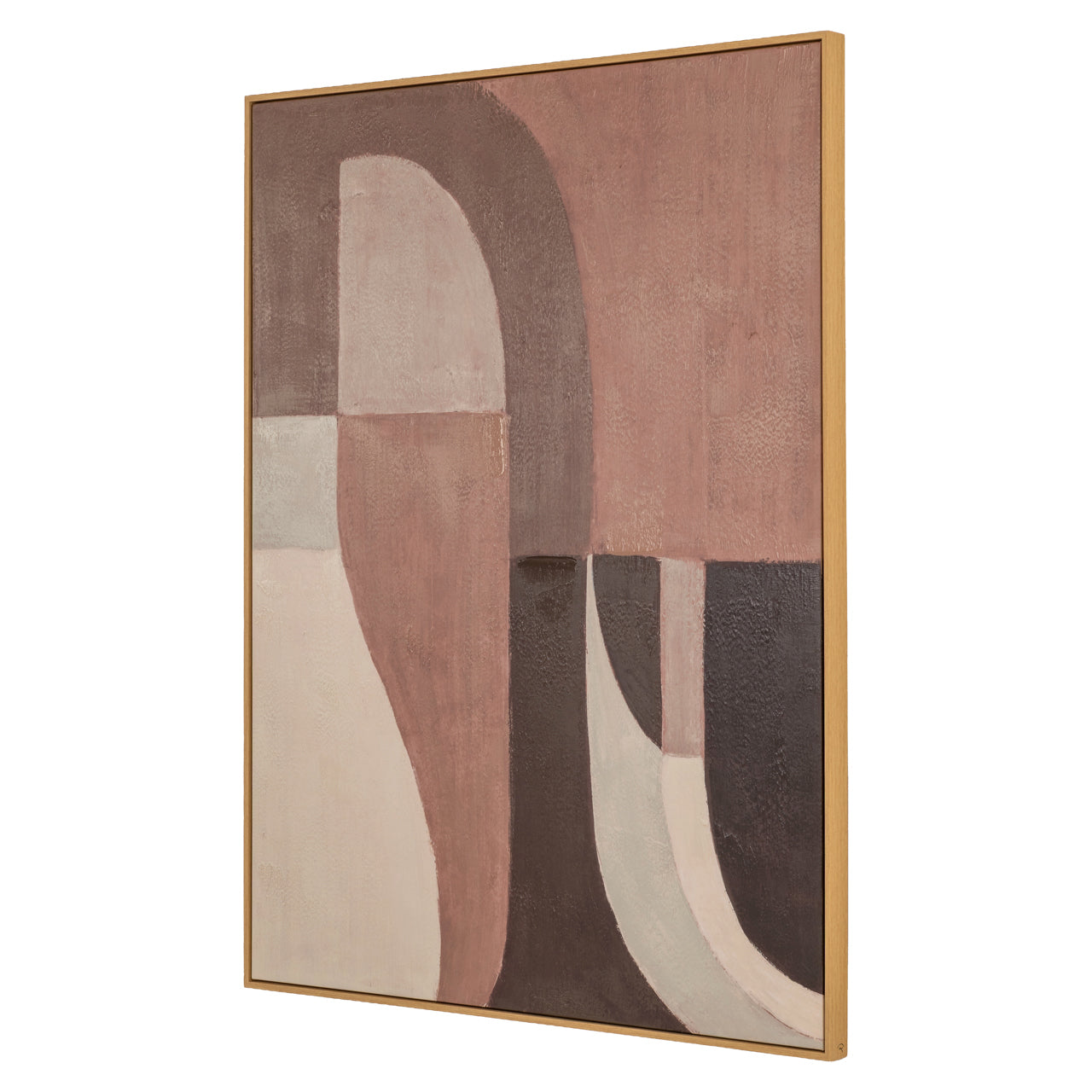 Tatu Brown Wall Art - Left by Richmond Interiors