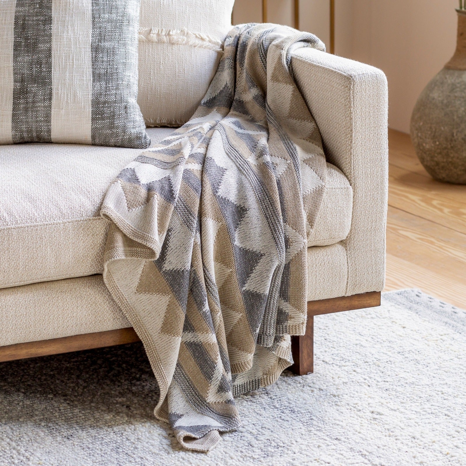 Adara Knitted Throw by Keiichi