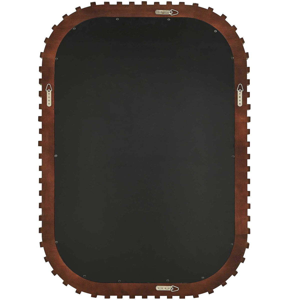 Abram Espresso Mirror Uttermost