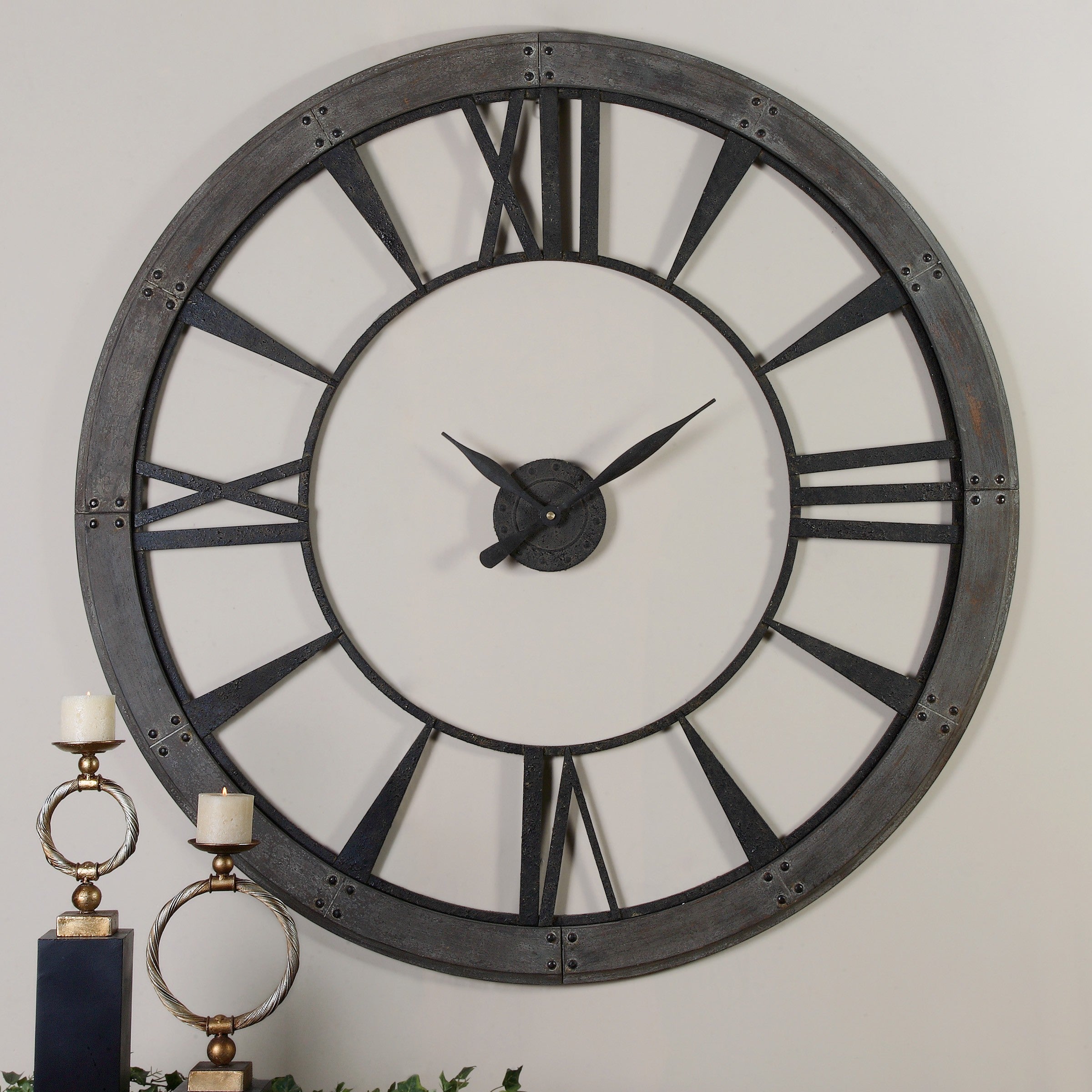 Ronan Wall Clock, Large by Uttermost