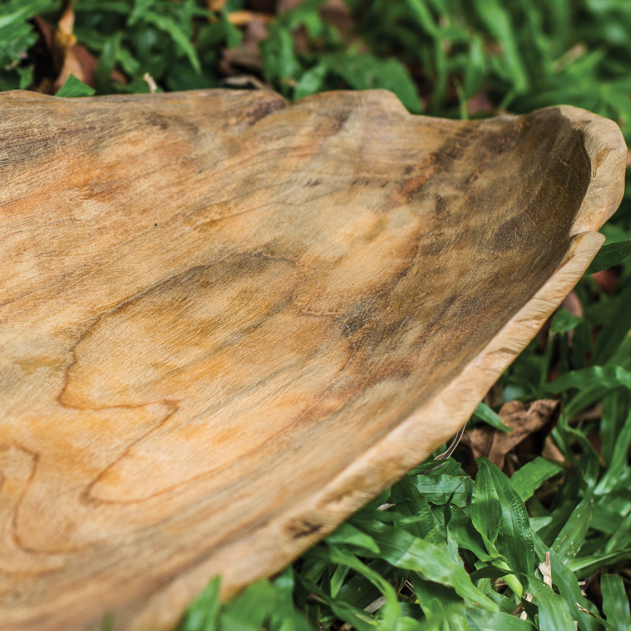 Teak Leaf Indoor-Outdoor Bowl by Uttermost