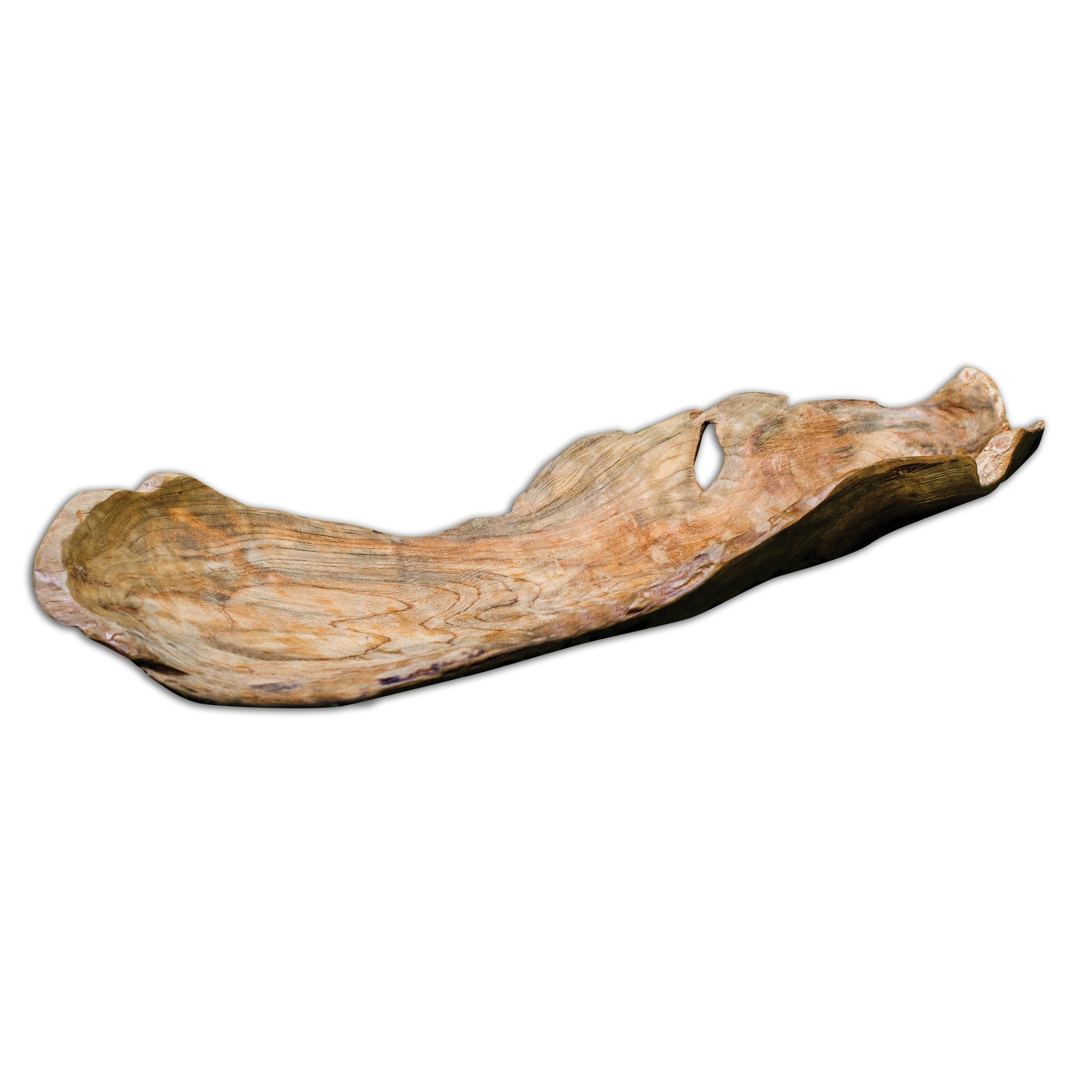 Teak Leaf Indoor-Outdoor Bowl by Uttermost