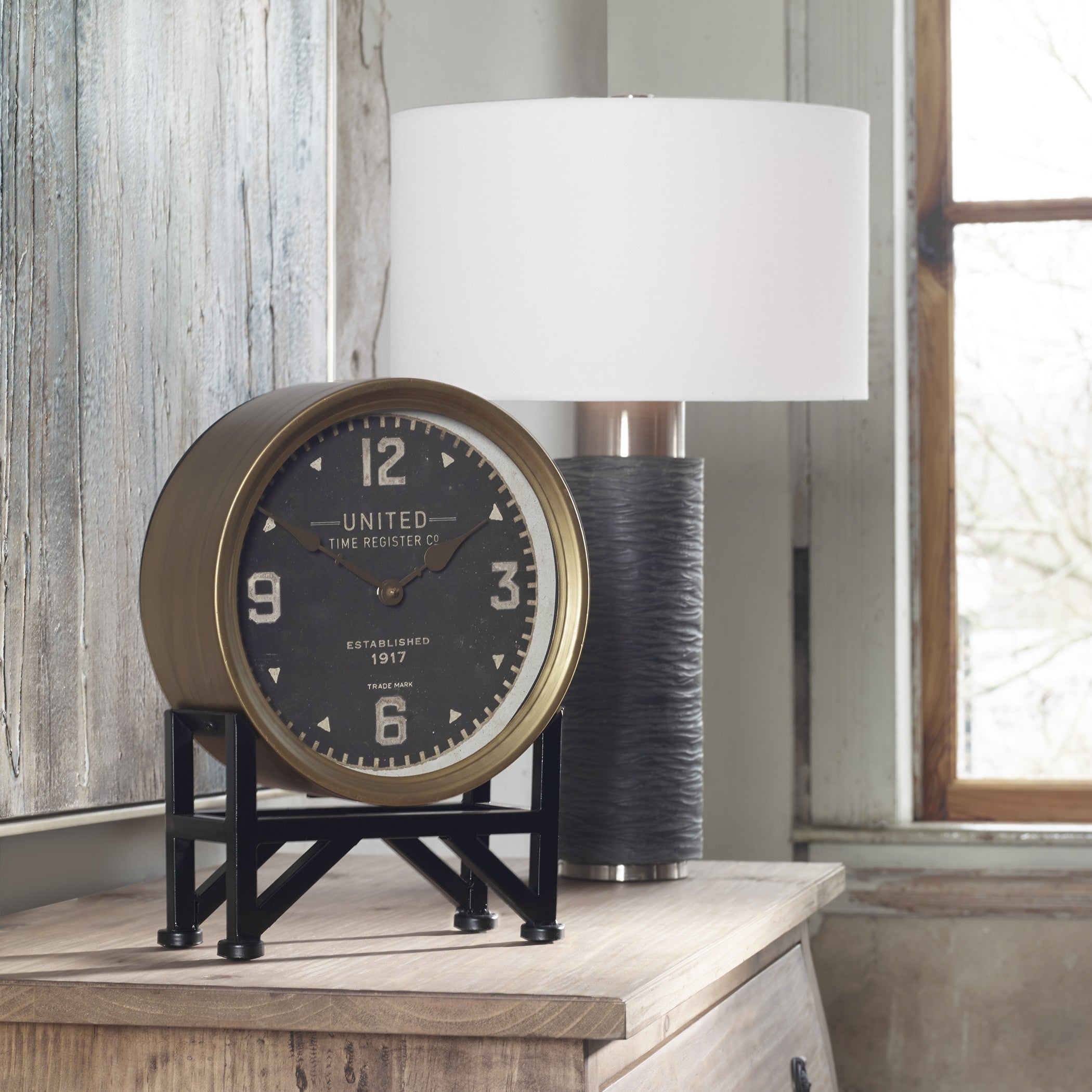 Shyam Table Clocks by Uttermost
