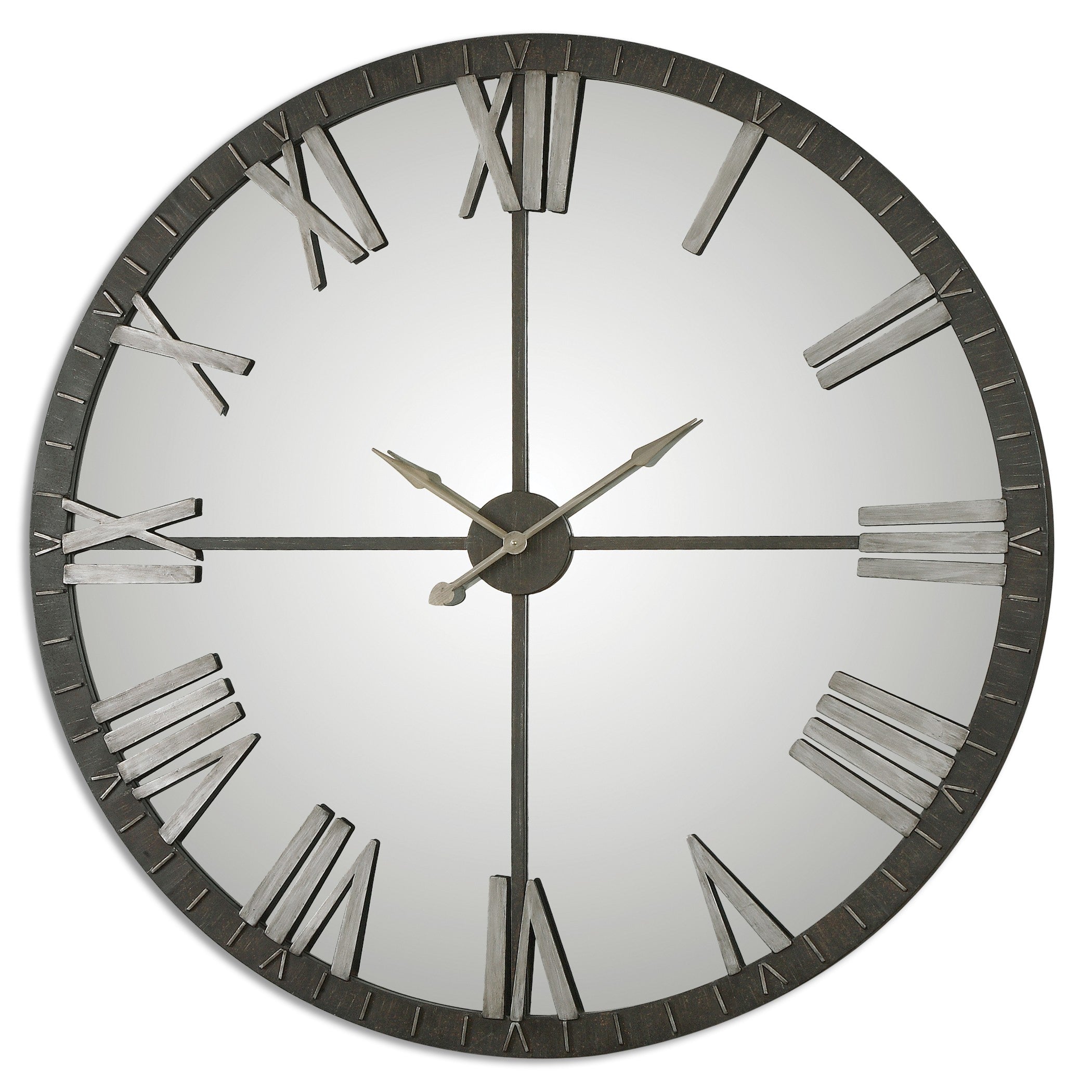 Amelie Large Bronze Wall Clock by Uttermost