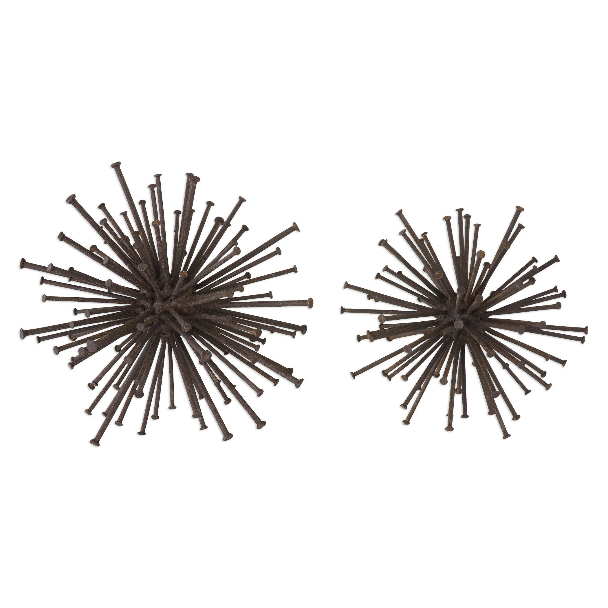 Aric Nail Spheres - Set of 2 by Uttermost