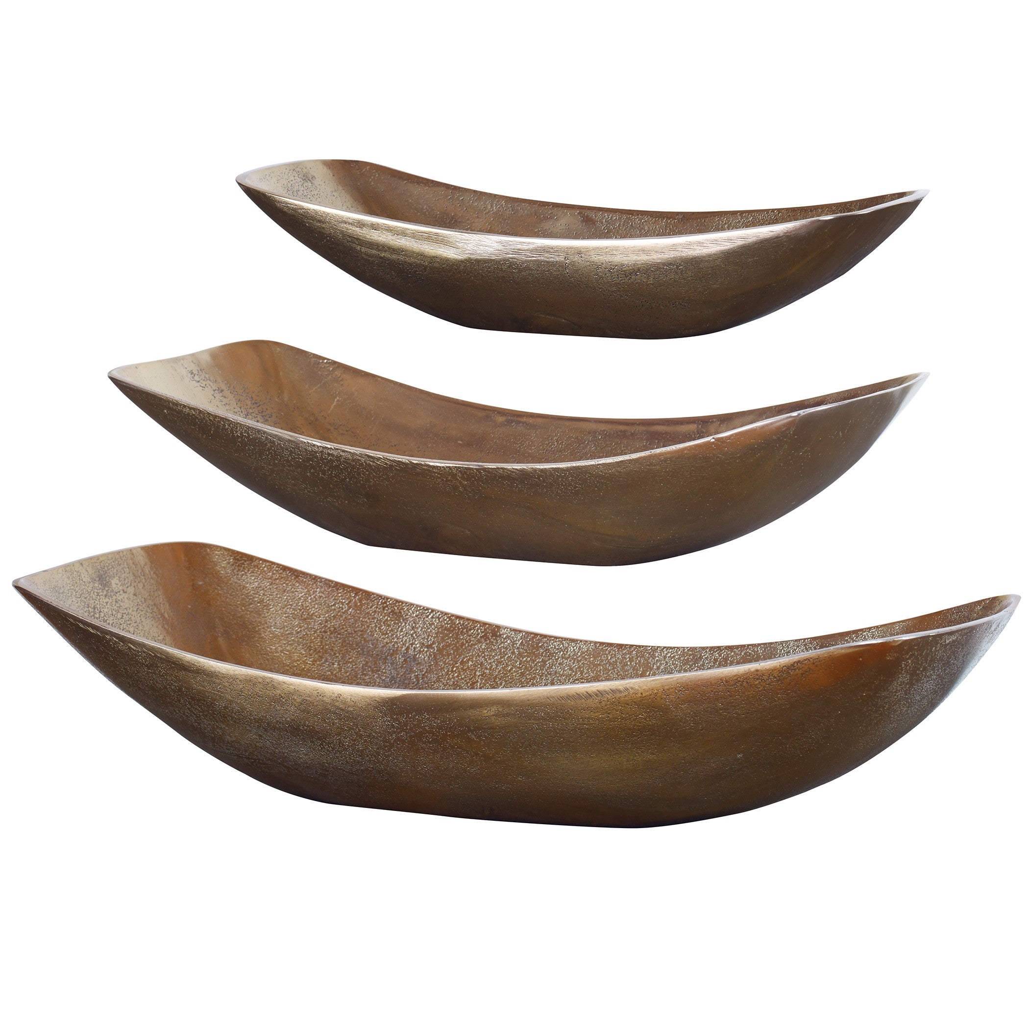 Anas Antique Brass Bowls - Set of 3 by Uttermost