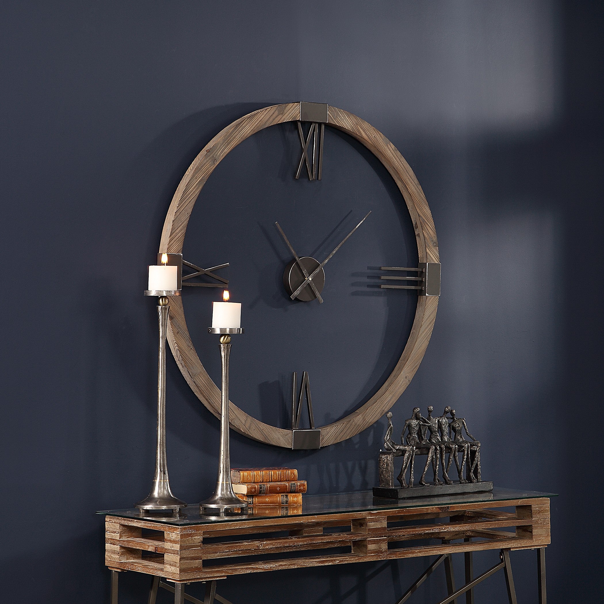 Marcelo Modern Wall Clock by Uttermost