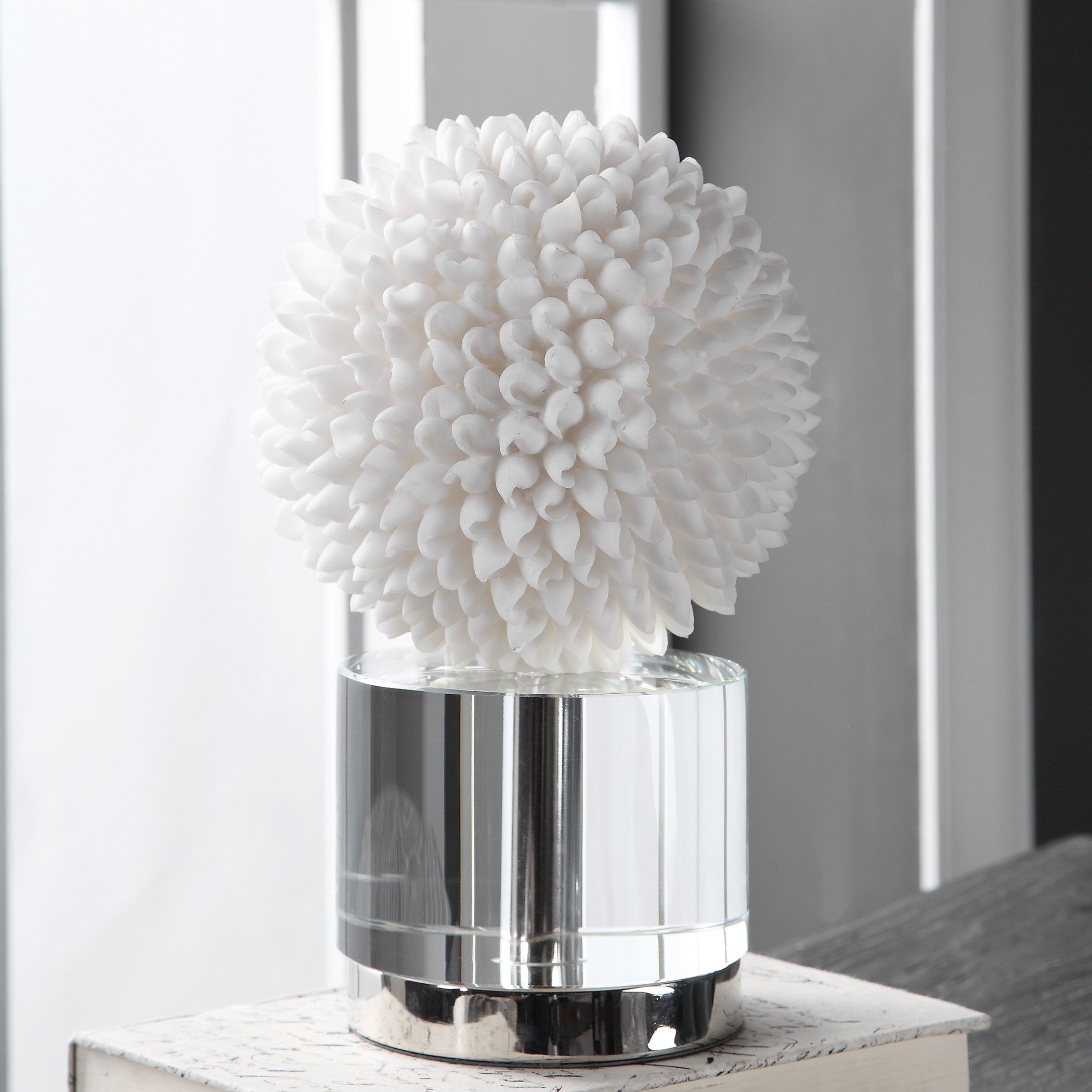 Cascara White Sculpture by Uttermost