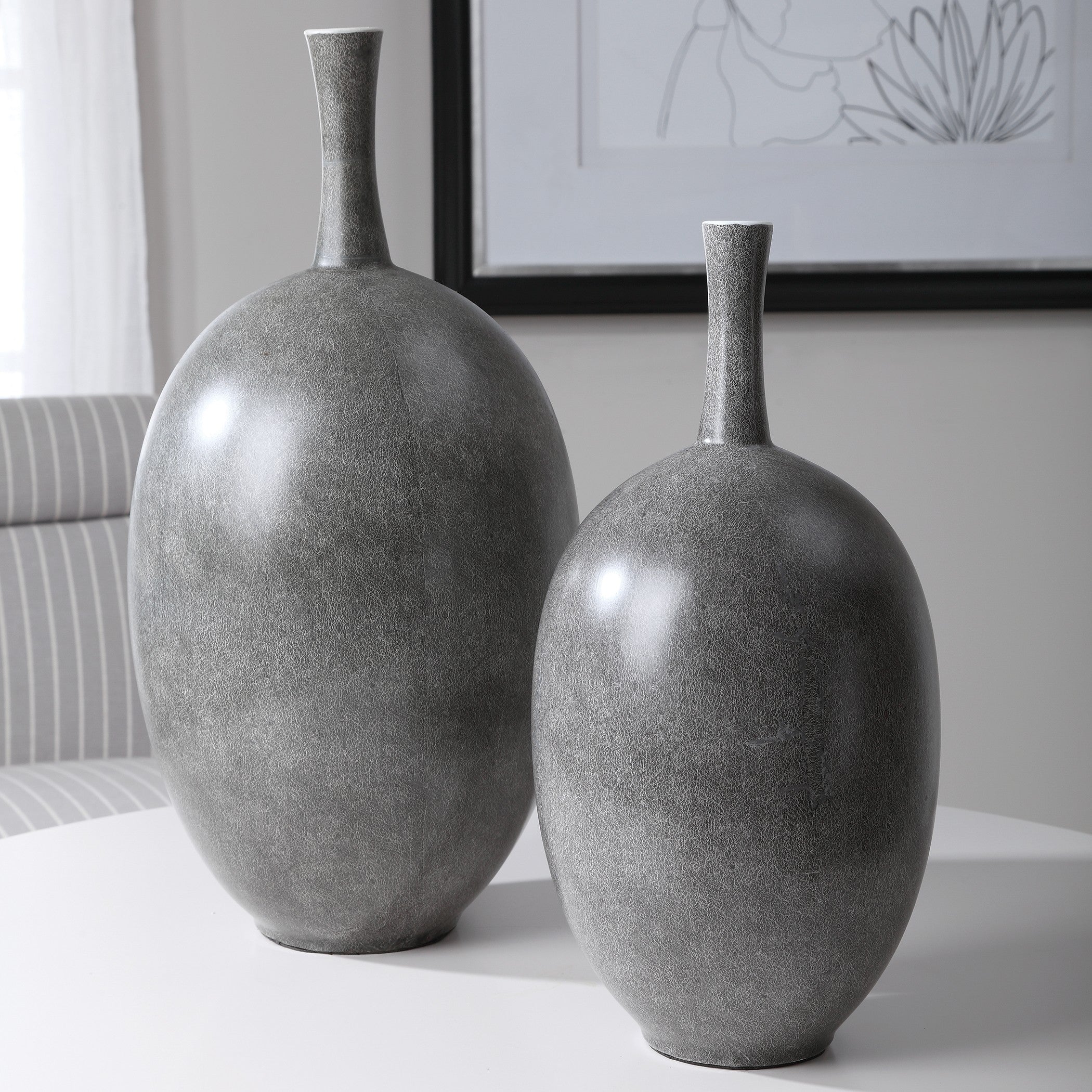 Riordan Modern Vases - Set of 2 by Uttermost