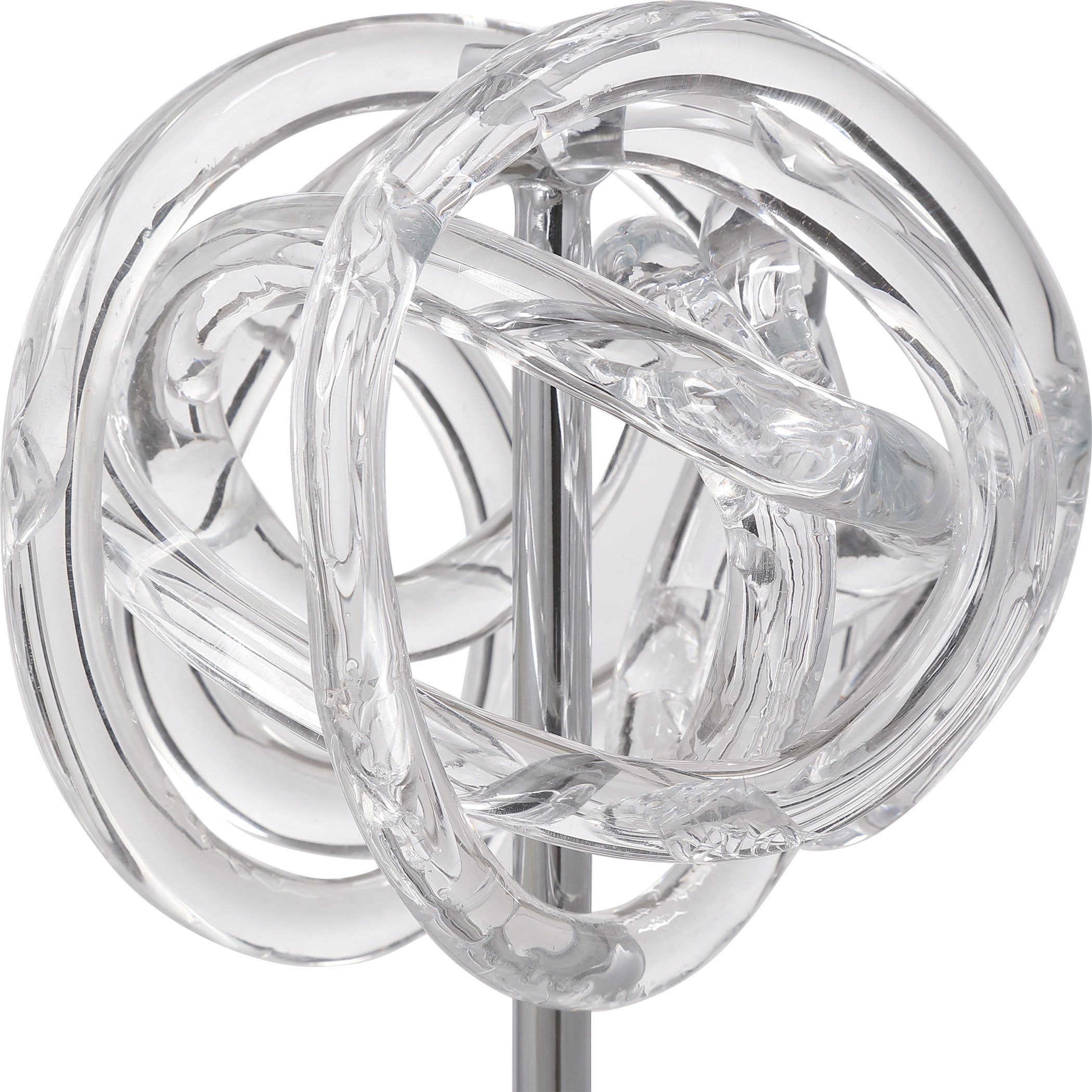 Neuron Glass Table Top Sculptures - Set of 3 by Uttermost