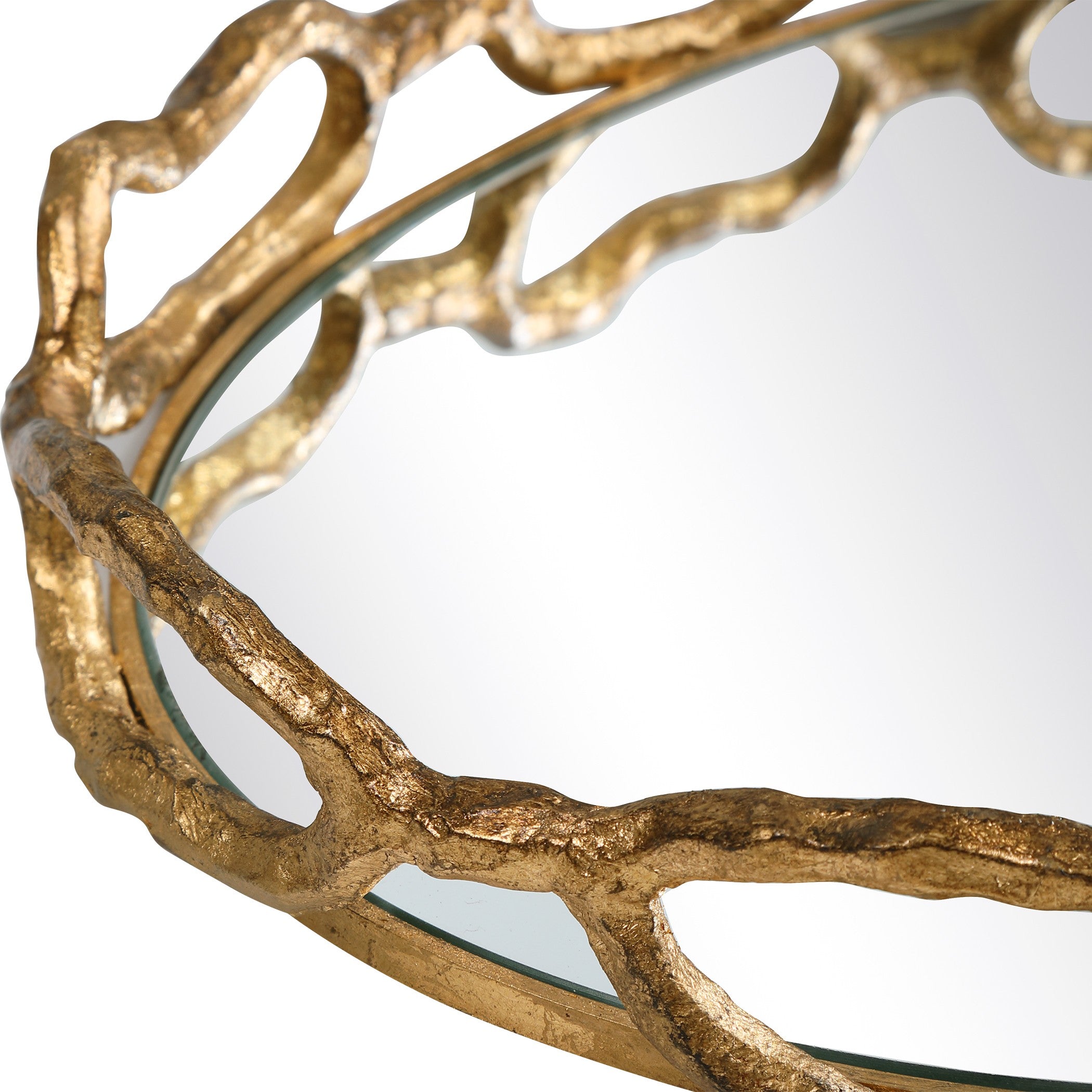 Cable Chain Mirrored Tray by Uttermost