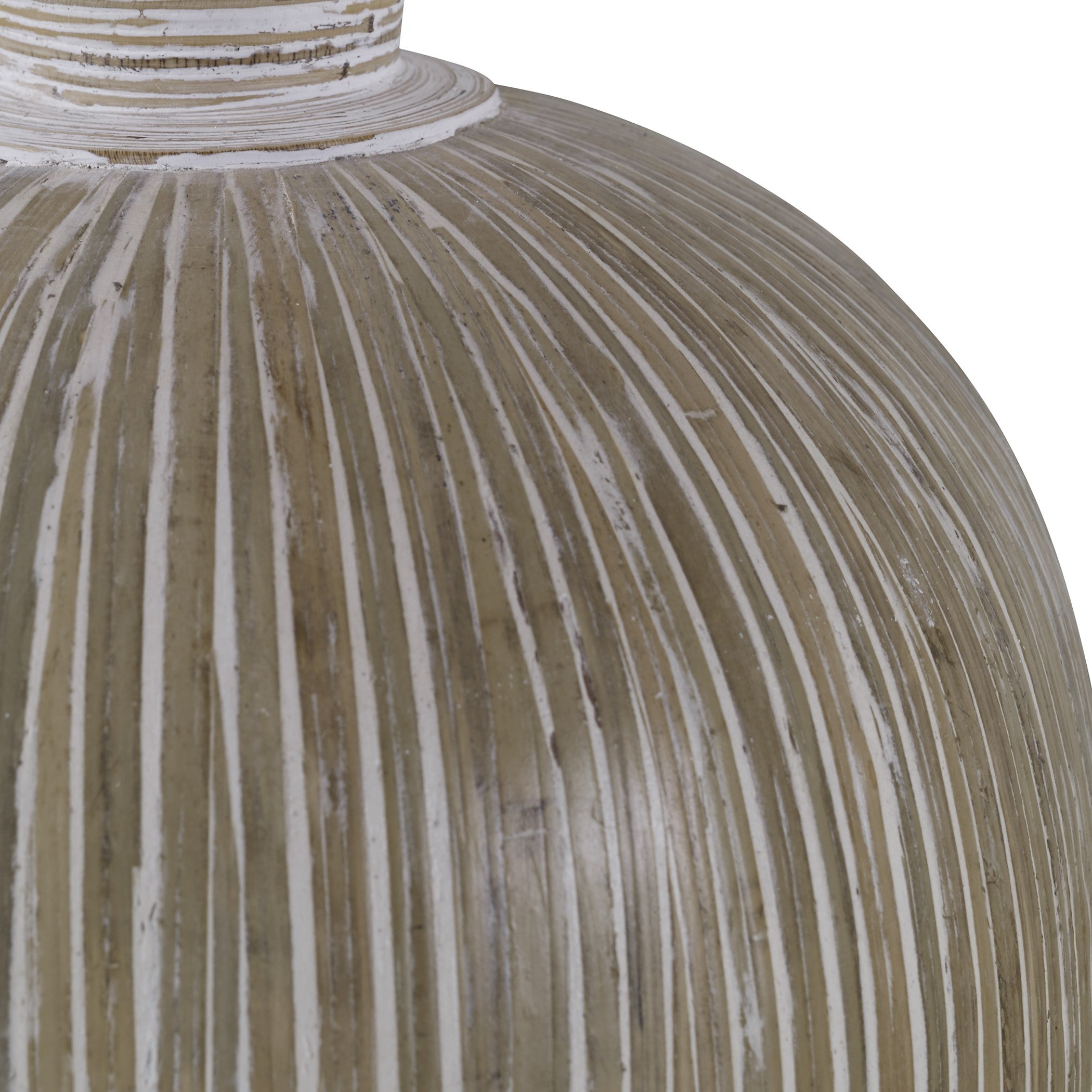 Islander White Washed Vases - Set of 2 by Uttermost