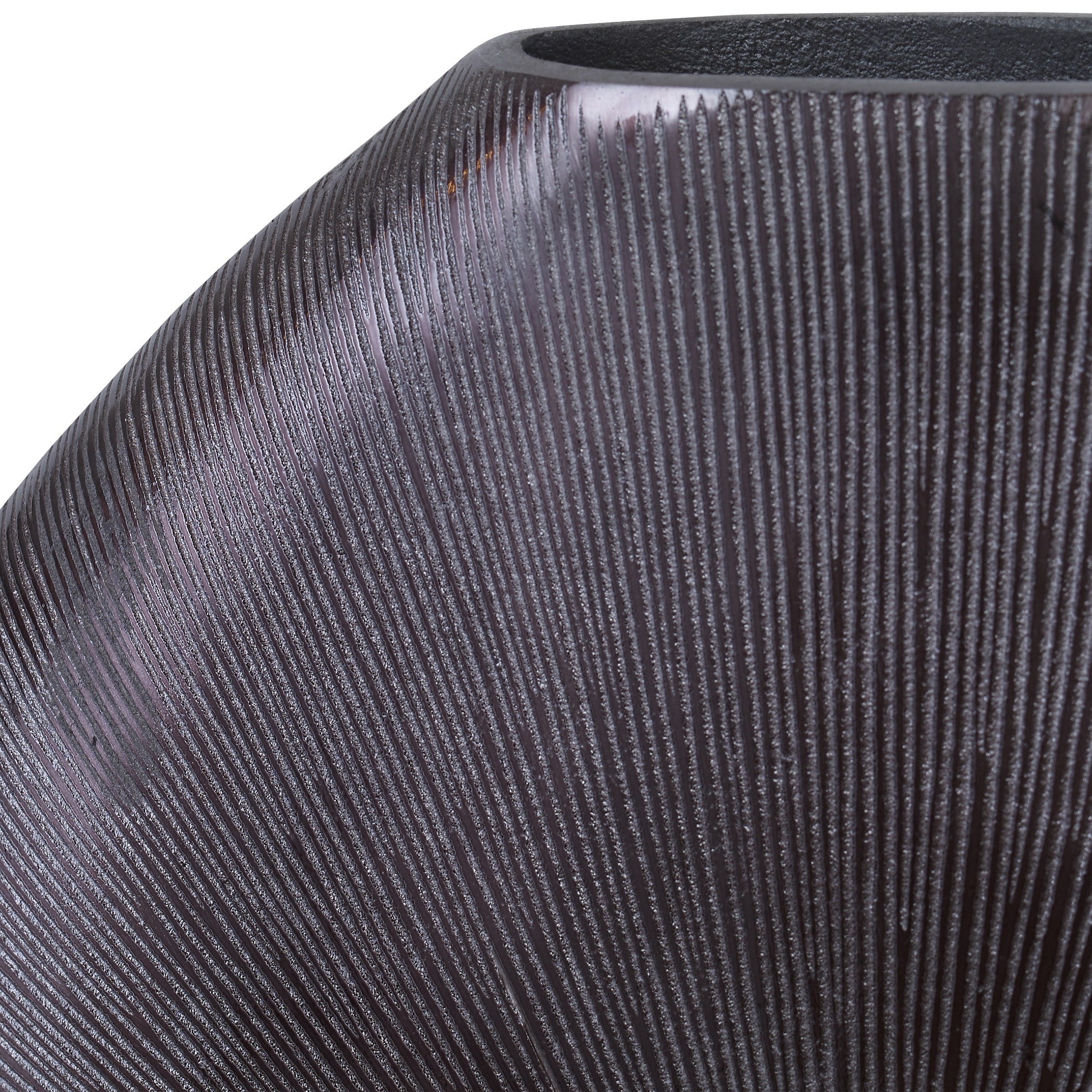 Gretchen Black Nickel Vase by Uttermost