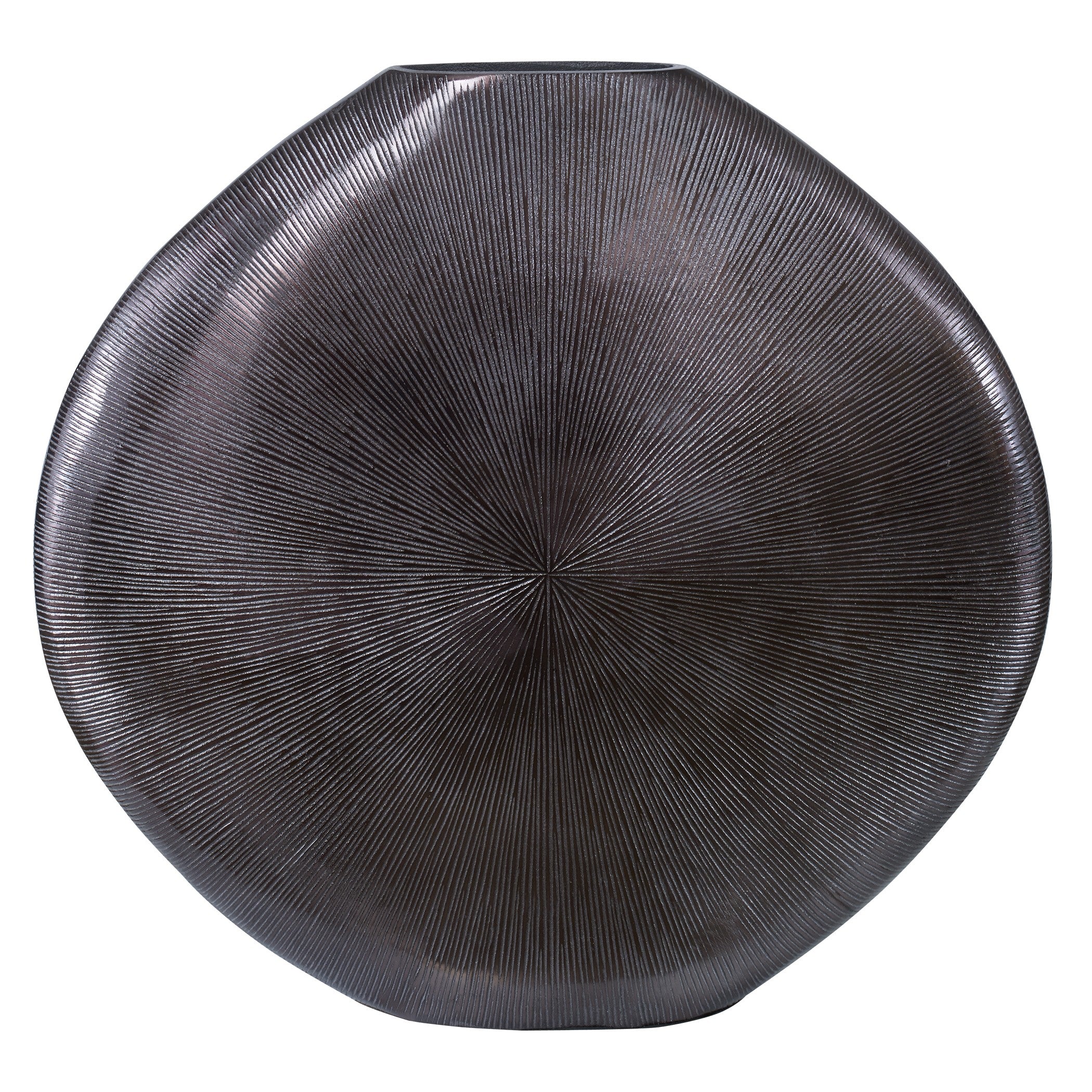 Gretchen Black Nickel Vase by Uttermost