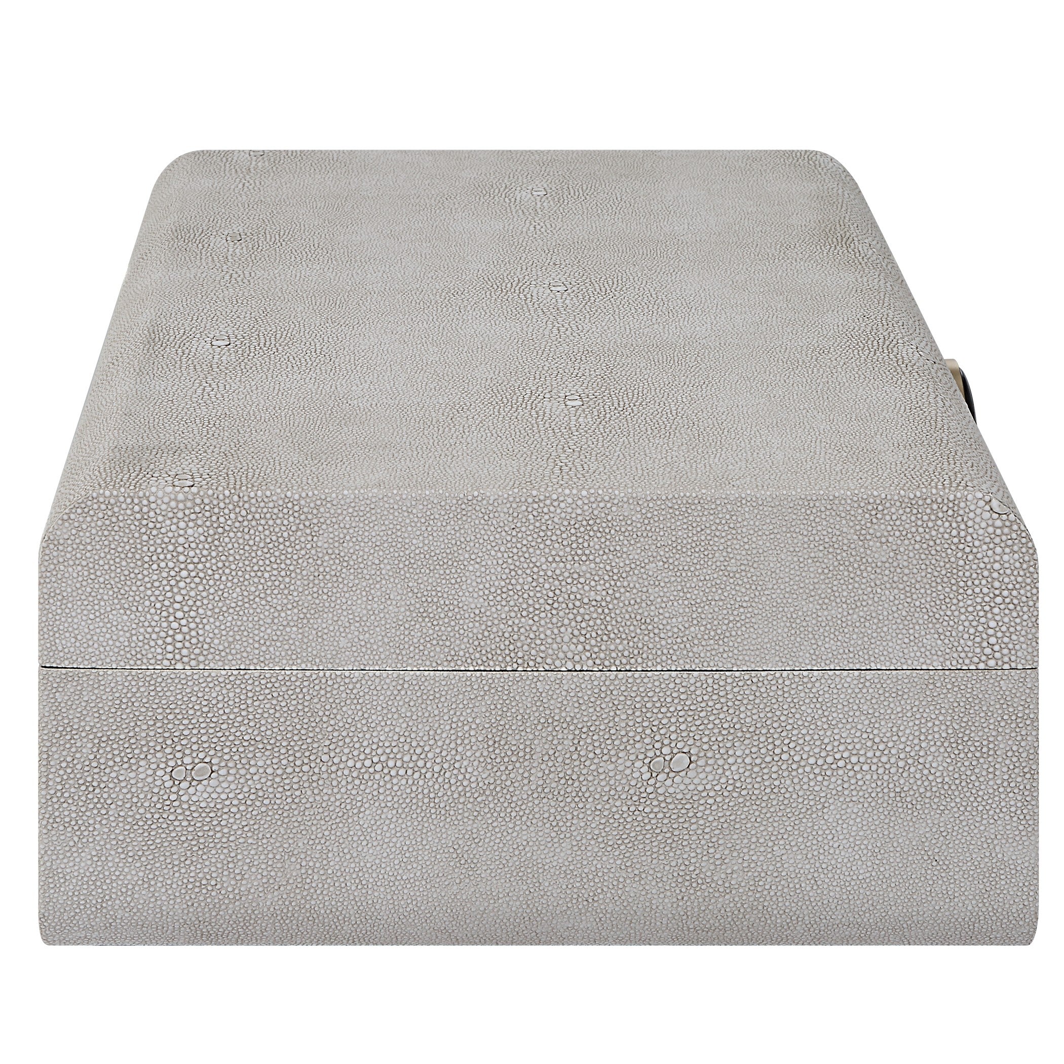 Lalique White Shagreen Box by Uttermost