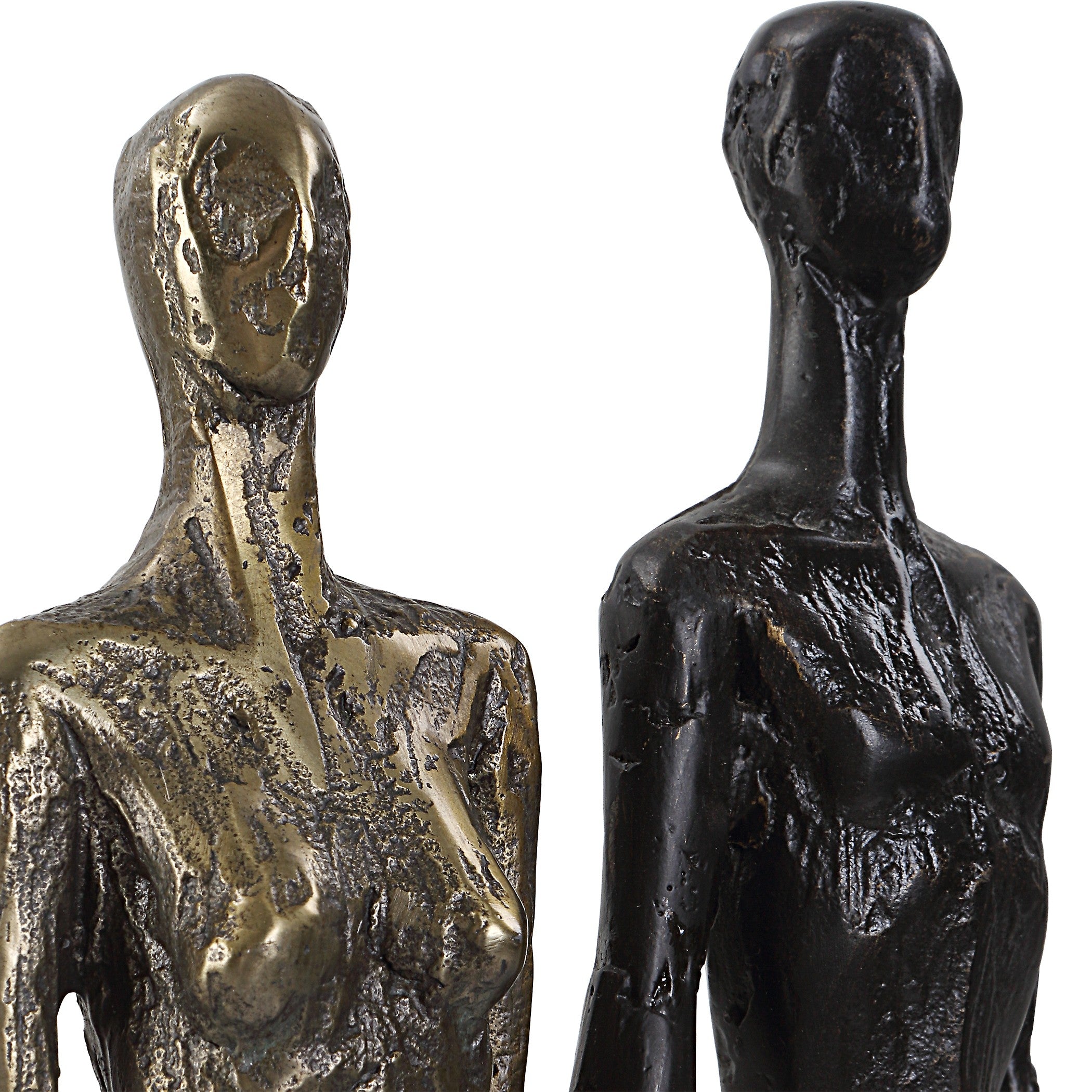 Two's Company Cast Iron Sculpture by Uttermost