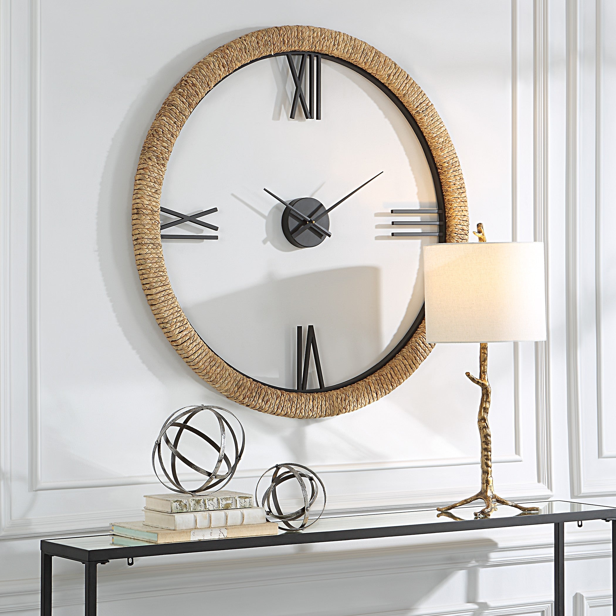 Montecito Coastal Modern Wall Clock by Uttermost