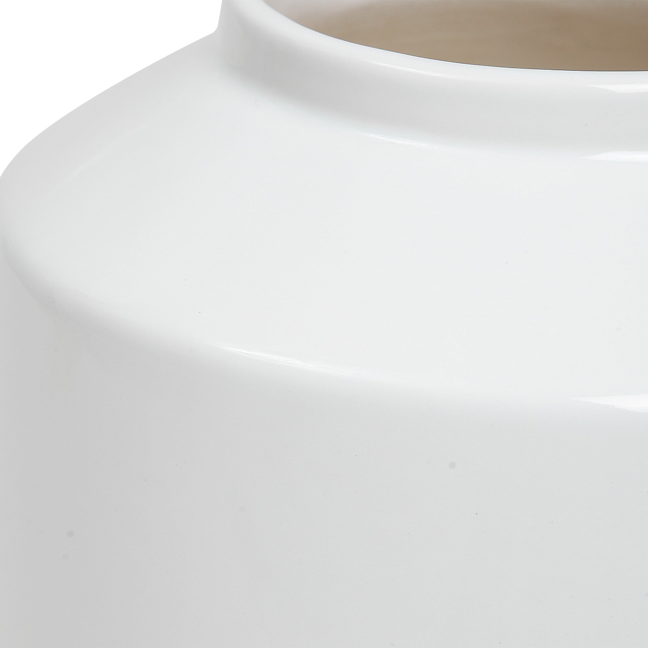 Illumina Abstract White Vases - Set of 2 by Uttermost