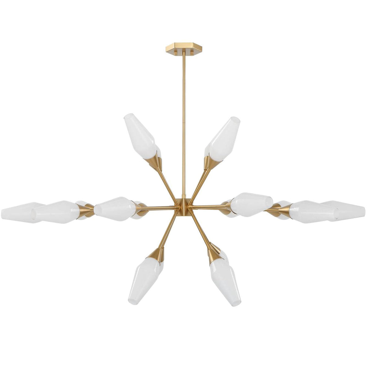 Agapanthus 18 Light Pendant in Brass Uttermost