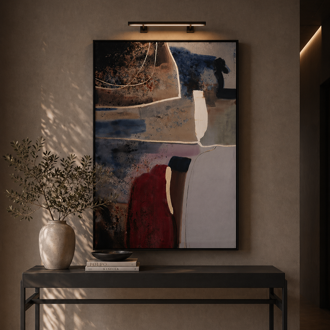 Agate Wall Art Oil Painting by Tommy Franks