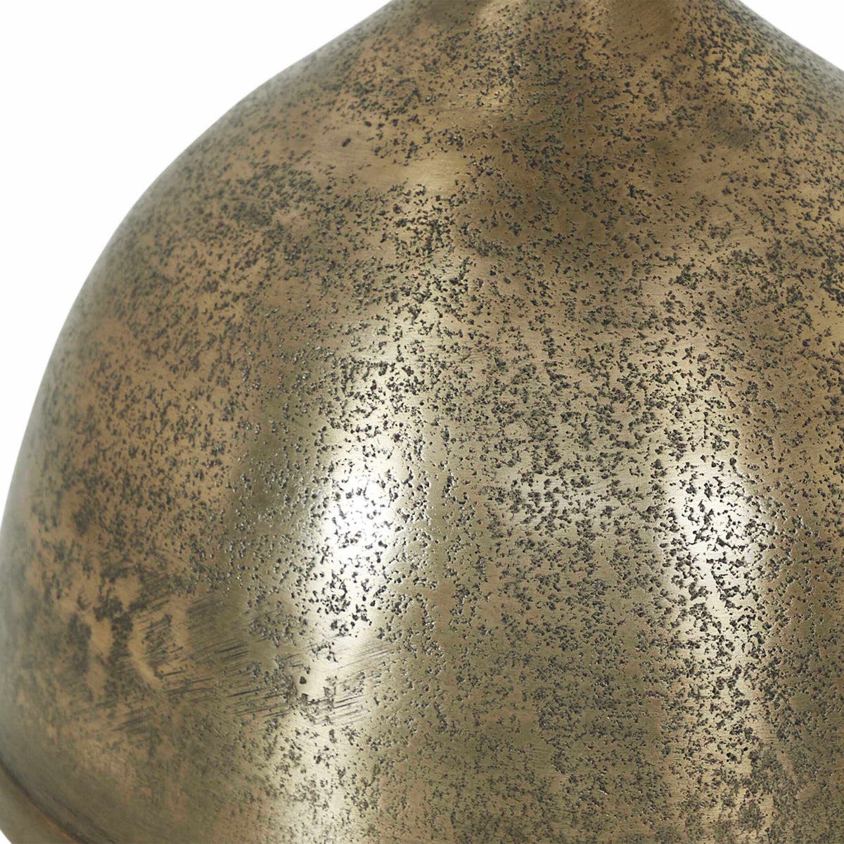 Ambrose Side Table in Antique Brass Keiichi